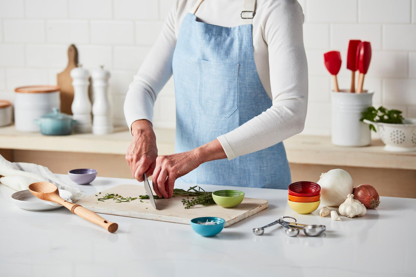 Le Creuset Signature Stoneware Spoon Rest, 6 Inches, Artichaut