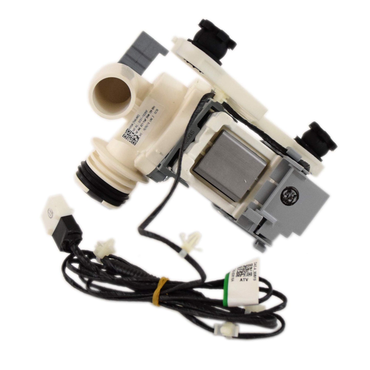 Samsung DC97-19289F Washer Drain Pump Assembly (Replaces DC97-19289B) Genuine Original Equipment Manufacturer (OEM) Part