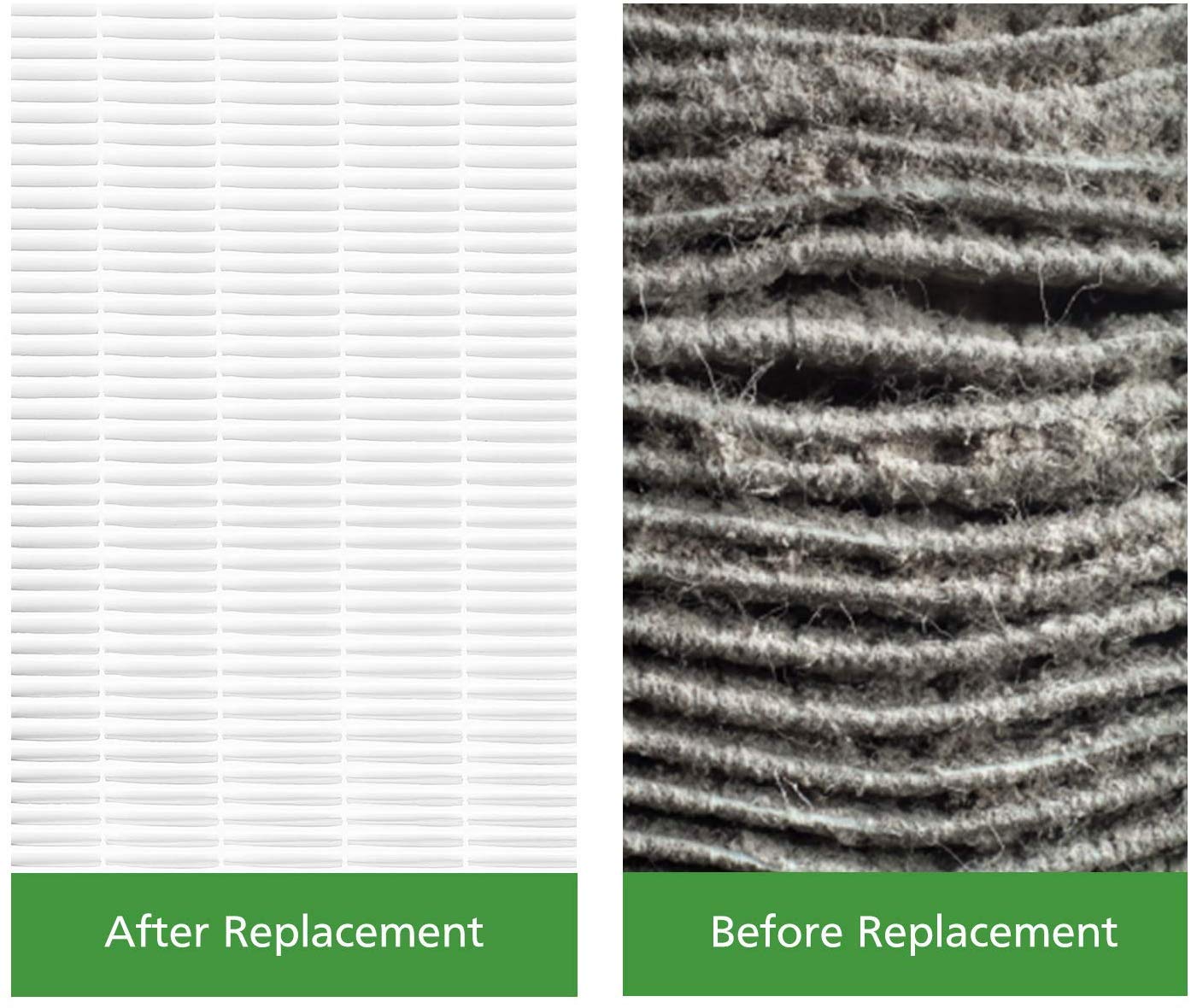 LV-PUR131 Replacement Filters for LEVOIT LV-PUR131 and LV-PUR131s Air Purifier, LV-PUR131-RF, 2 Pack HEPA and Activated Carbon Filters