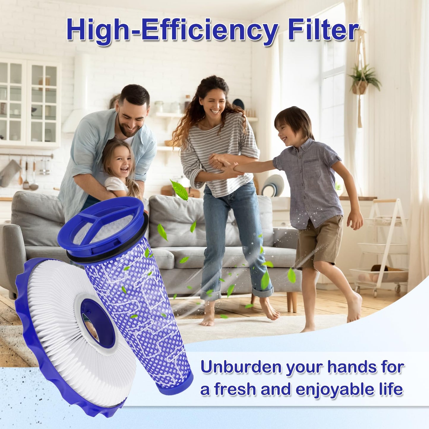 DC50 Brush Roller and Fiter Replacement Compatible With Dyson DC50 Animal Multi Floor Complete Vacuum, Filters Brush Kit, Compare to Part 965081-01 965080-01 964705-01