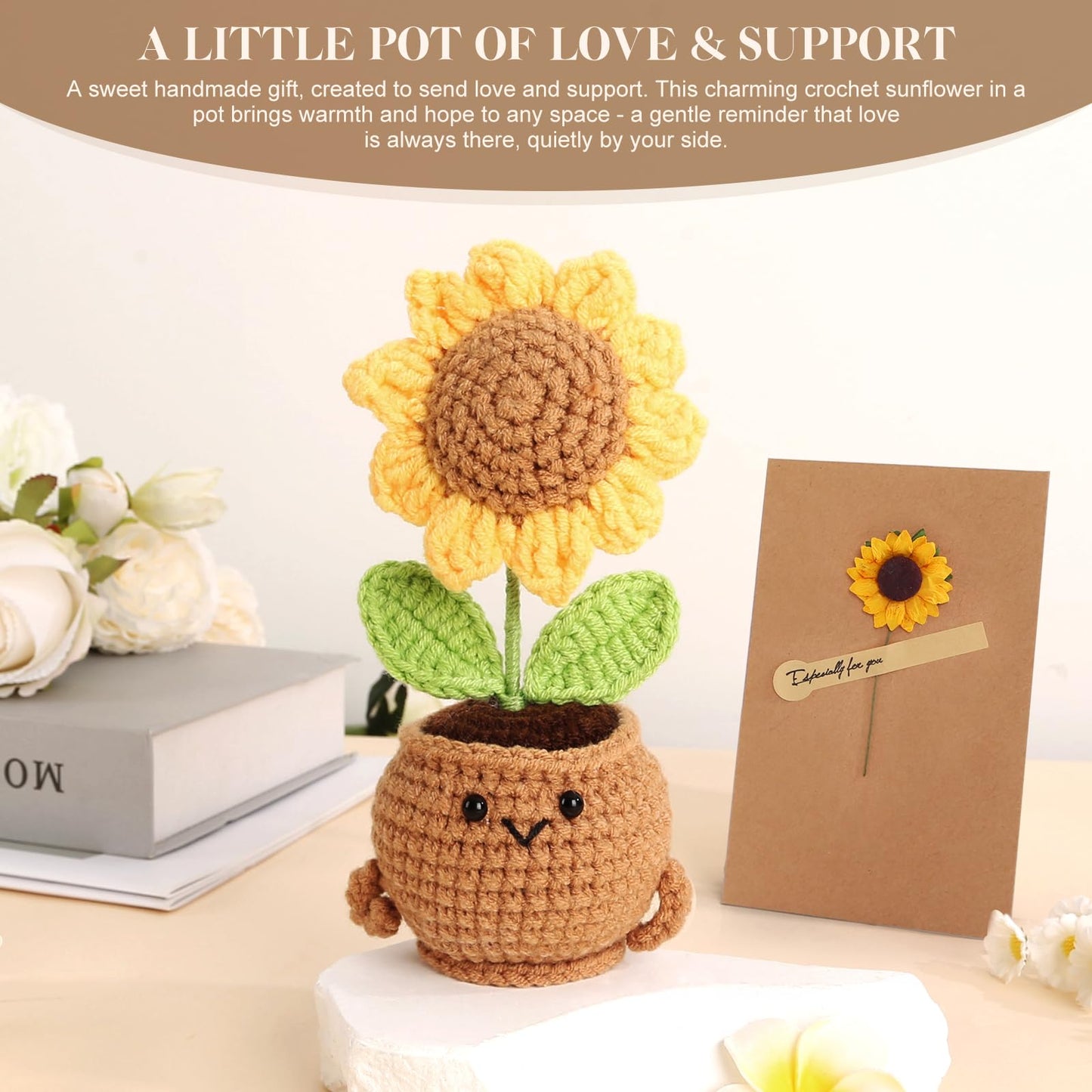 Women's Birthday Self-Care Gift Basket, Sunflower-Themed Sunshine Gift Sunshine Care Gift Set, Recovery Gift Basket ,Christmas Birthday Gift, Dedicated to Women, Mothers, Best Friends, Wives