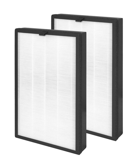 2 Pack H05 Replacement Filter Compatible with HIMOX Air Purifier H05, 3-In-1 H13 HEPA and Activated carbon Filters