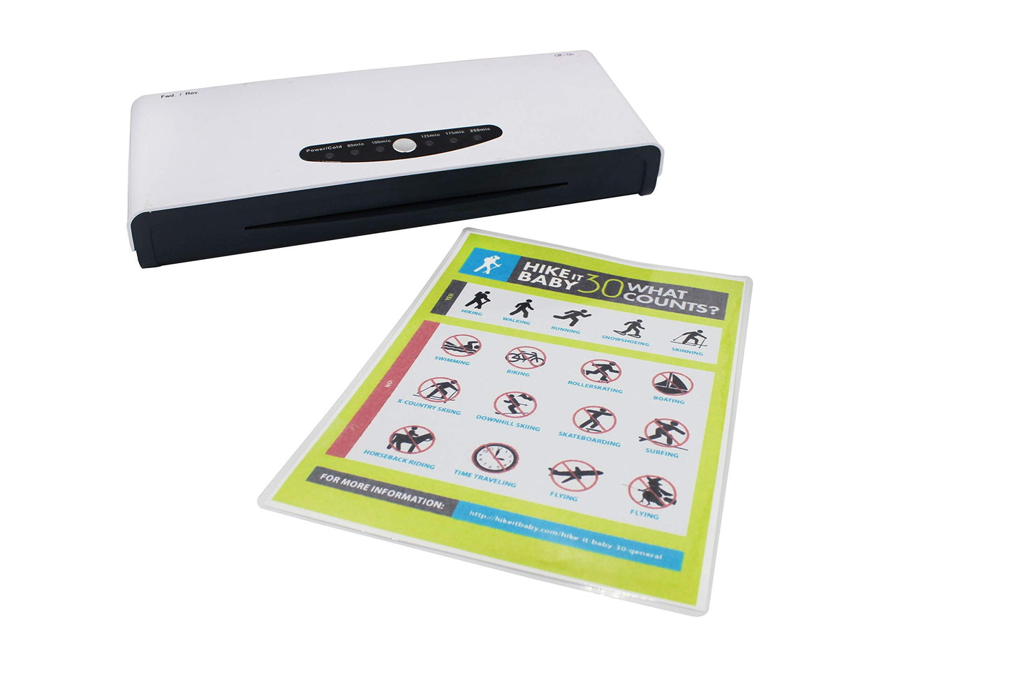 Optiazure Thermal Laminating Pouches 9"x11.5" Inches, 3mil 300Pack, Clear, Letter Size