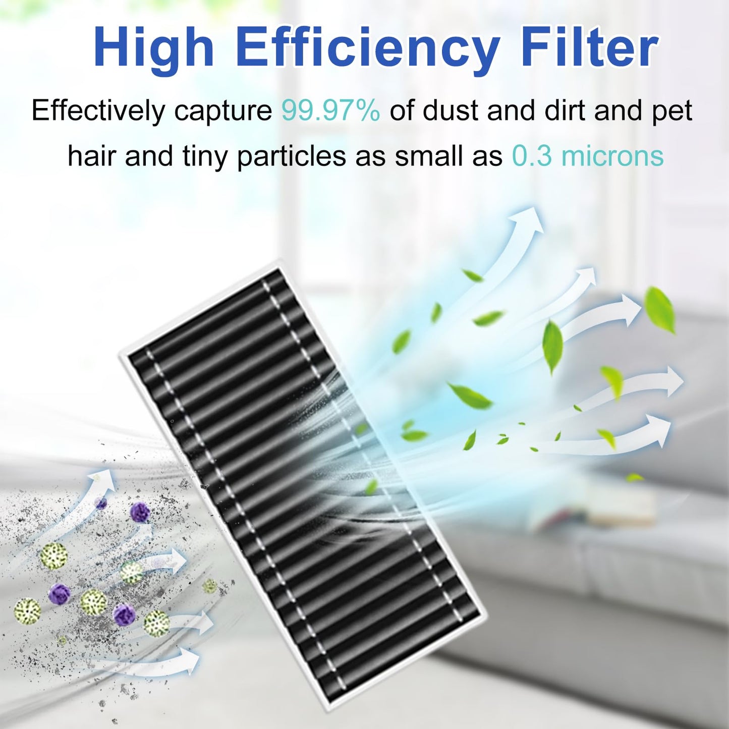 19 Pcs Accessories for ECOVACS DEEBOT T90 Omni / T90 PRO Omni Vacuum Cleaner Replacement Parts, 1 Main Brush, 2 Mop Roller, 4 HEPA Filter, 4 Dust Bag, 6 Side Brush, 1Cleaning Brush, 1 Screwdriver