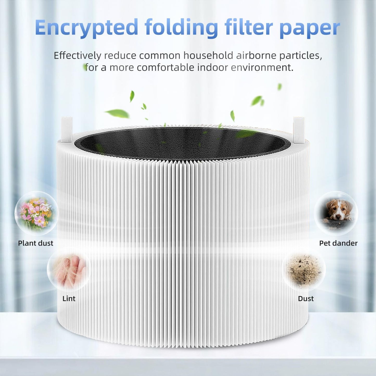 211i Max Replacement Filter Compatible with BLUEAIR Blue Pure 211i Max Air Purifier, Activated Carbon (1pack)