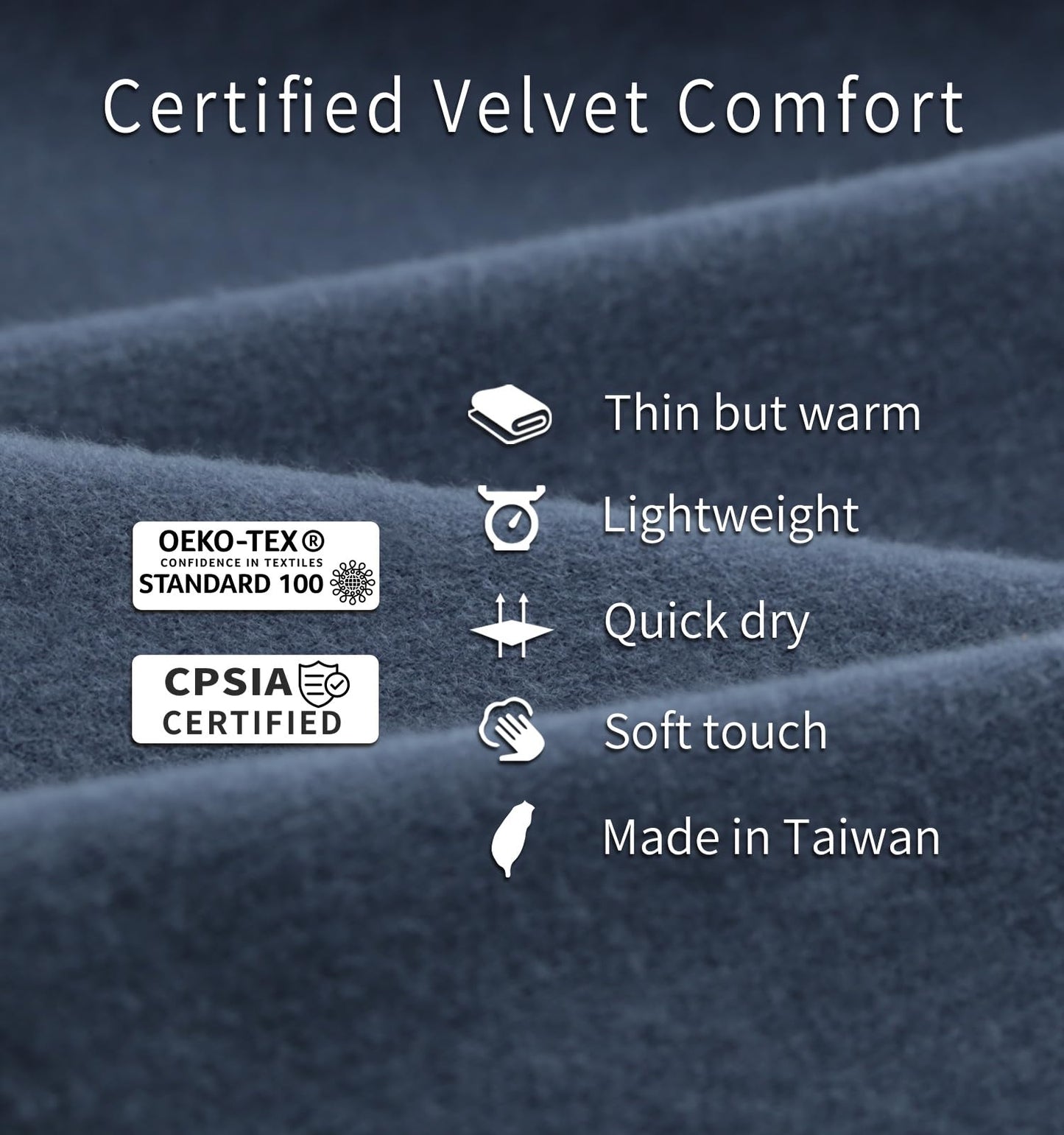 Litume Travel Blanket Lightweight and Breathable, 67 x 48 in Soft Airplane Flight Blanket for Travelers, Foldable Camping Sheet with Stuff Sack for Train, Camp, backpacking, office, home (Velvet E650)