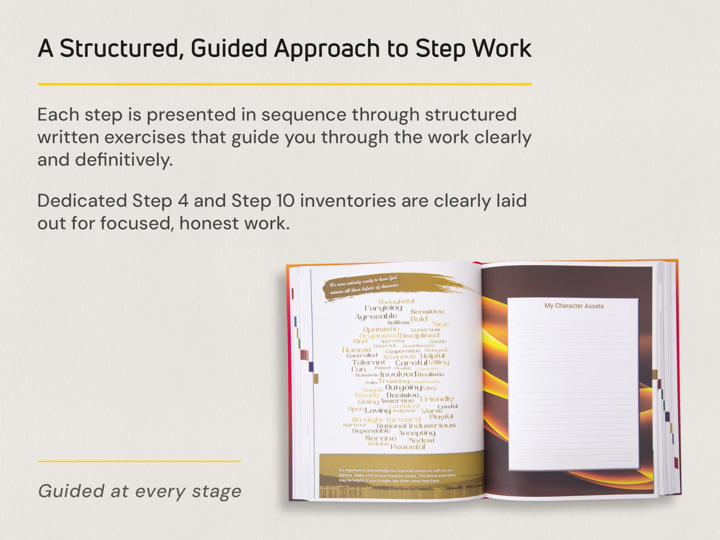 The 12 Steps Workbook for AA & Twelve Step Recovery | The Definitive 400-Page Guide to Thorough, Structured Step Work | Comprehensive Step 4 & Step 10 Inventories