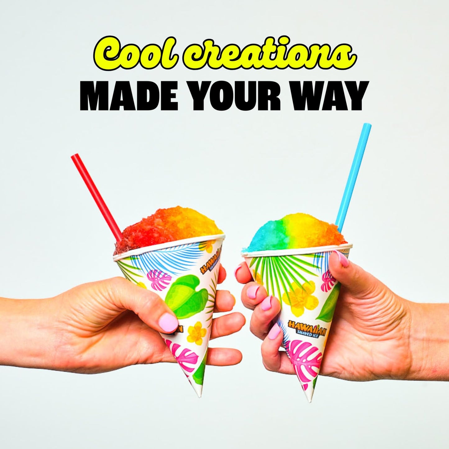 Hawaiian Shaved Ice Kid-Friendly Electric Snow Cone Machine