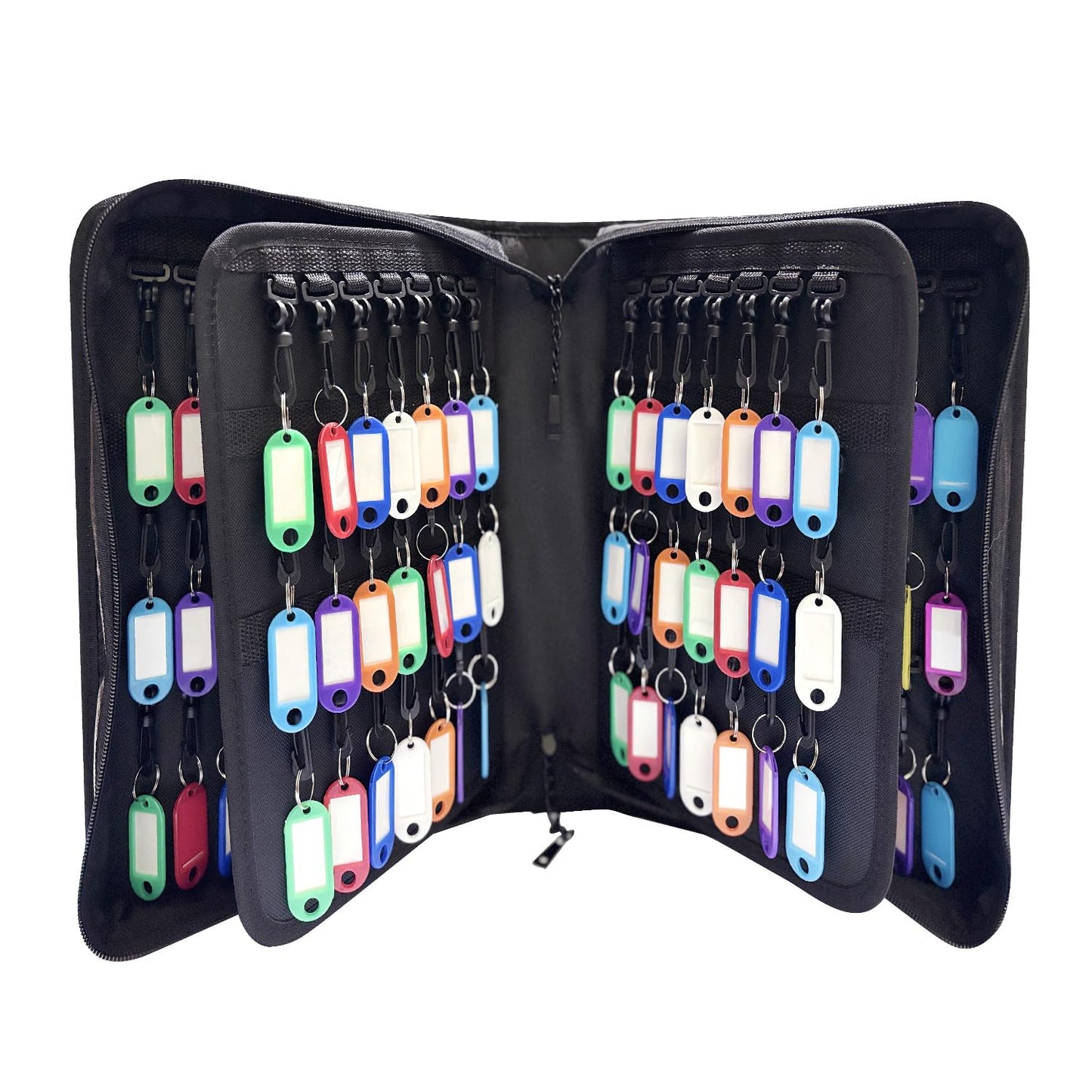 Opastry 138 Position Key Organizer with Combination Lock, Waterproof Fireproof Zippered Key Case, Key Holder Box for Rental Management Real Estate Sales Hotel Executives