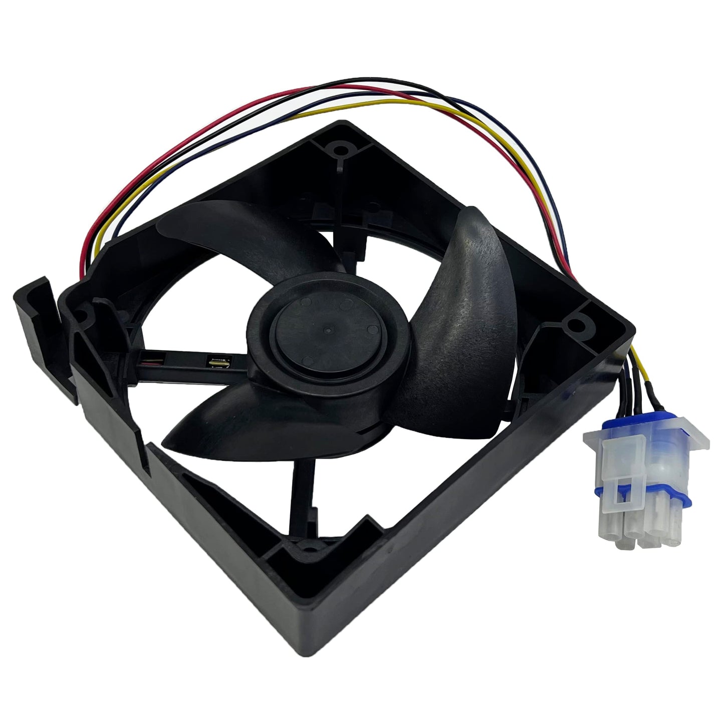 WR60X25858 Refrigerator Evaporator Fan Motor for GE, Replace WR60X10340 U11P14MS7AA3-57A61, PD00054264, EAP12727431, PS12727431, AP6891698, 4931166
