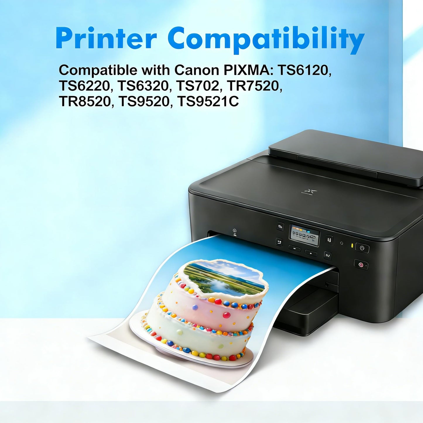 5-Pack PGI-280XXL CLI-281XXL Ink Compatible 280XL 281XL Ink Cartridges Replacement for Canon Printer PIXMA ts702 TR8620a