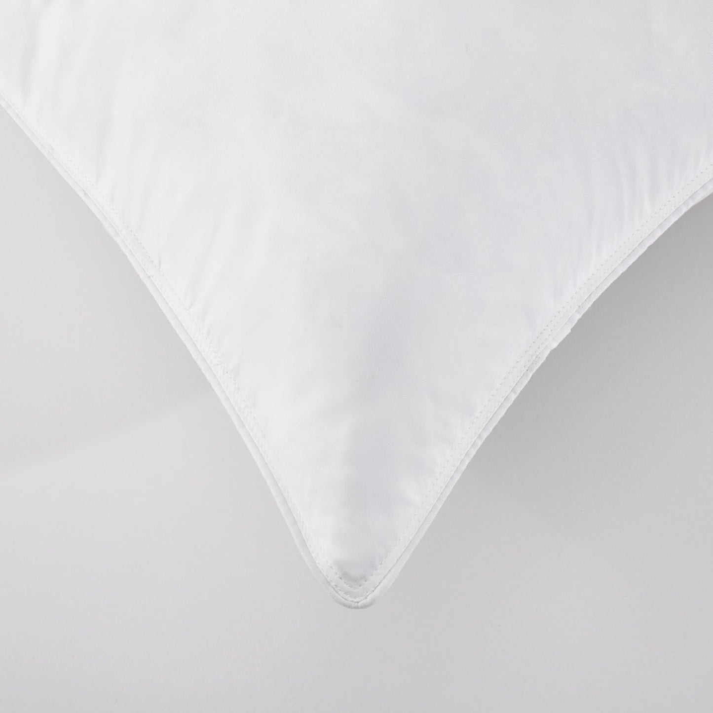 SNUG&COZY Grey Goose Feather Down Pillow for Sleeping(2 Pack)- King Size(20IN×36IN), Goose Feather&Down Filling, 100% Down Proof, Machine Wash, White