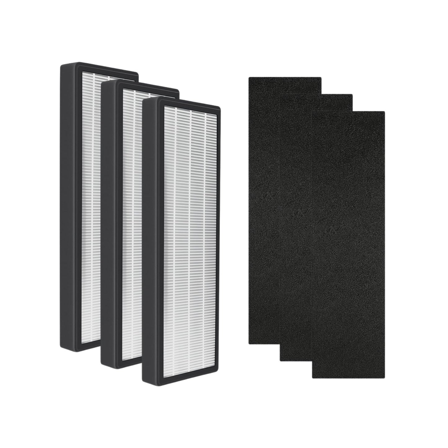 True HEPA Filter B Replacement Compatible with GermGuardian Air Purifier FLT4825 AC4825 AC4300 AC4800 AC4900 AC4850 AP2200CA BXAP148, 3 Packs