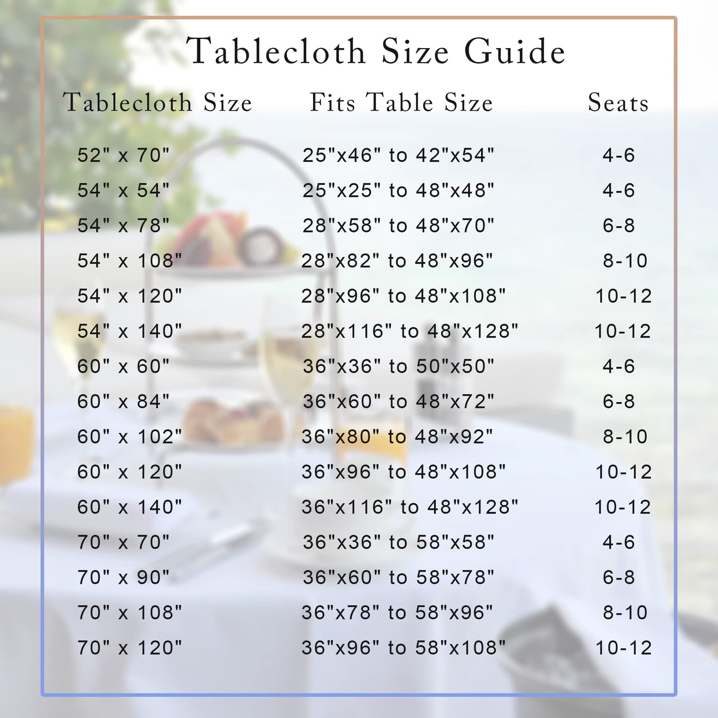 sancua Clear Plastic 100% Waterproof Tablecloth - 60 x 102 Inch - Vinyl PVC Rectangle Table Cloth Protector Oil Spill Proof Wipe Clean Table Cover for Dining Tables, Parties & Camping, Crystal Clear
