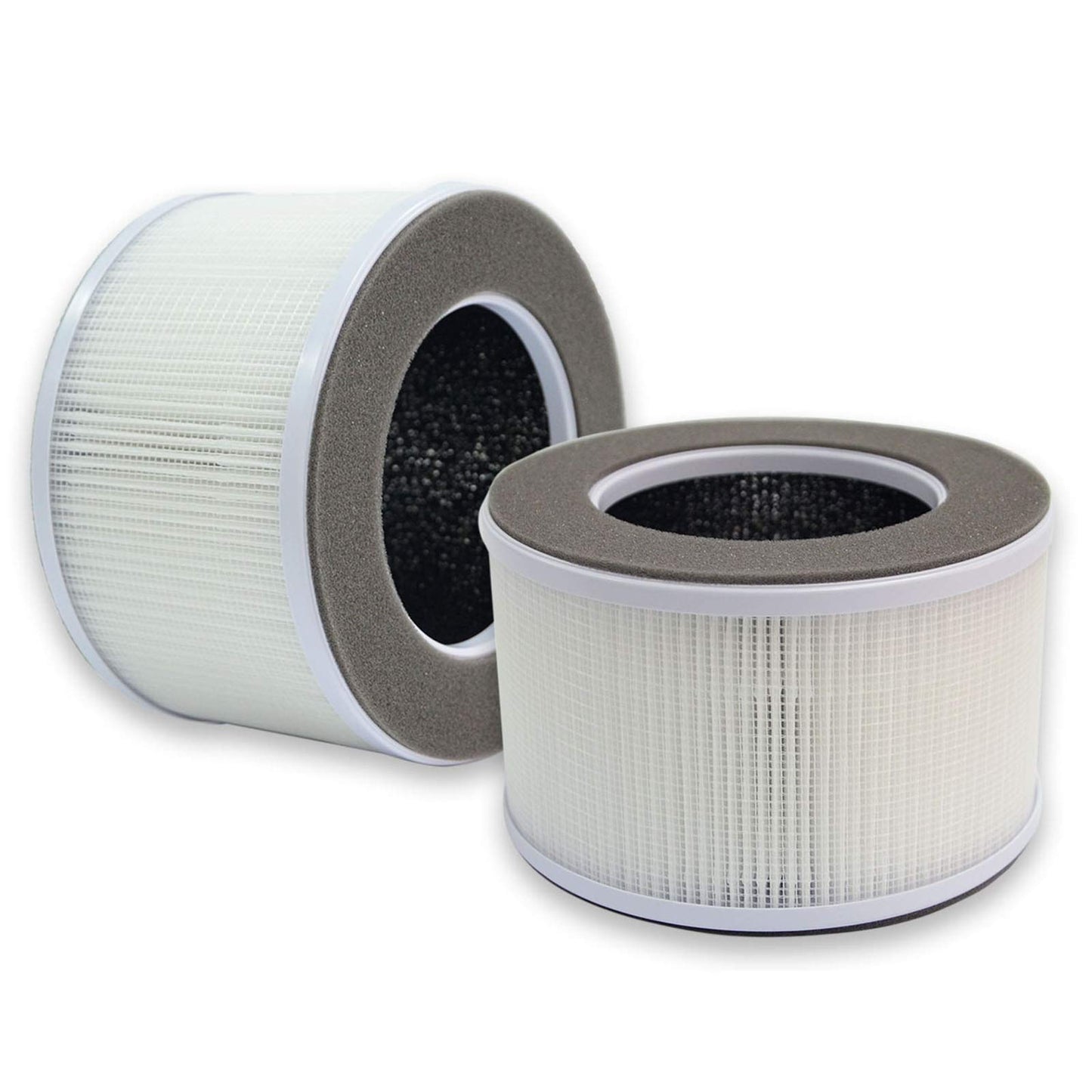 PUREBURG Replacement Filter Compatible with Greenote AP10 Air Purifier Parts AP10-F3, H13 True HEPA and Activated Carbon Multi-Layer Filtration, Pack of 2