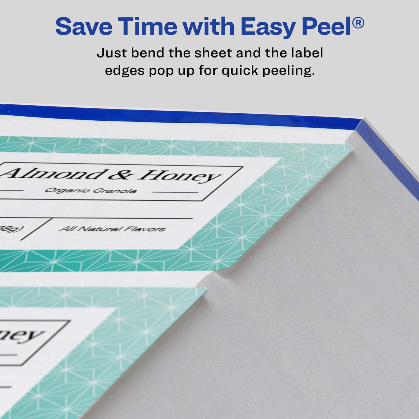 Avery Matte White Rectangle Labels, Sure Feed Technology, 2" x 6", 200 Matte White Printable Labels