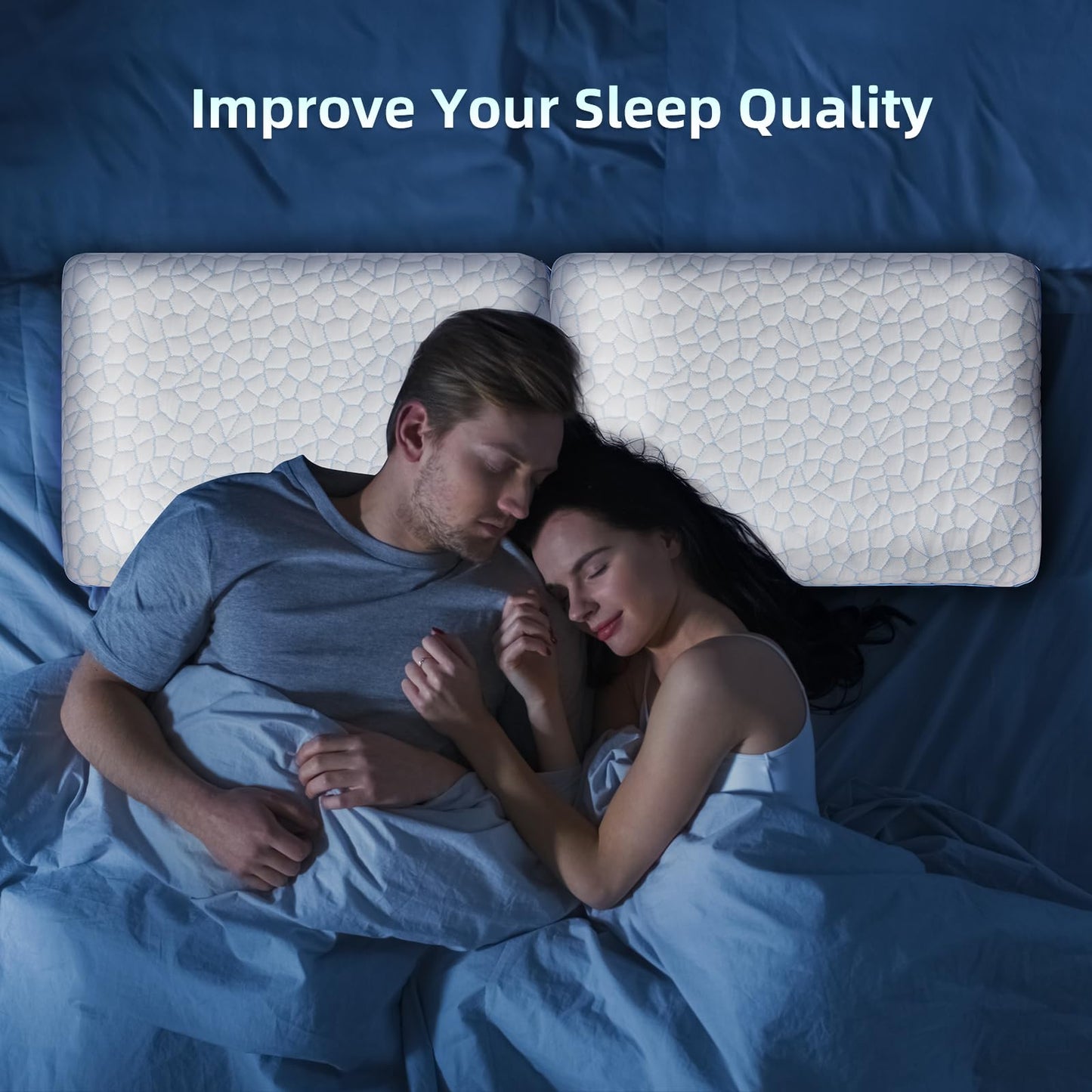 Ultra Thin Flat Pillows for Sleeping,Cooling Slim Memory Foam Pillow 2.75 in Height Ultra Thin Pillow,Low Profile Sleeper Pillows for Stomach Sleeper for Neck and Back Support Stomach Sleeping Pillow