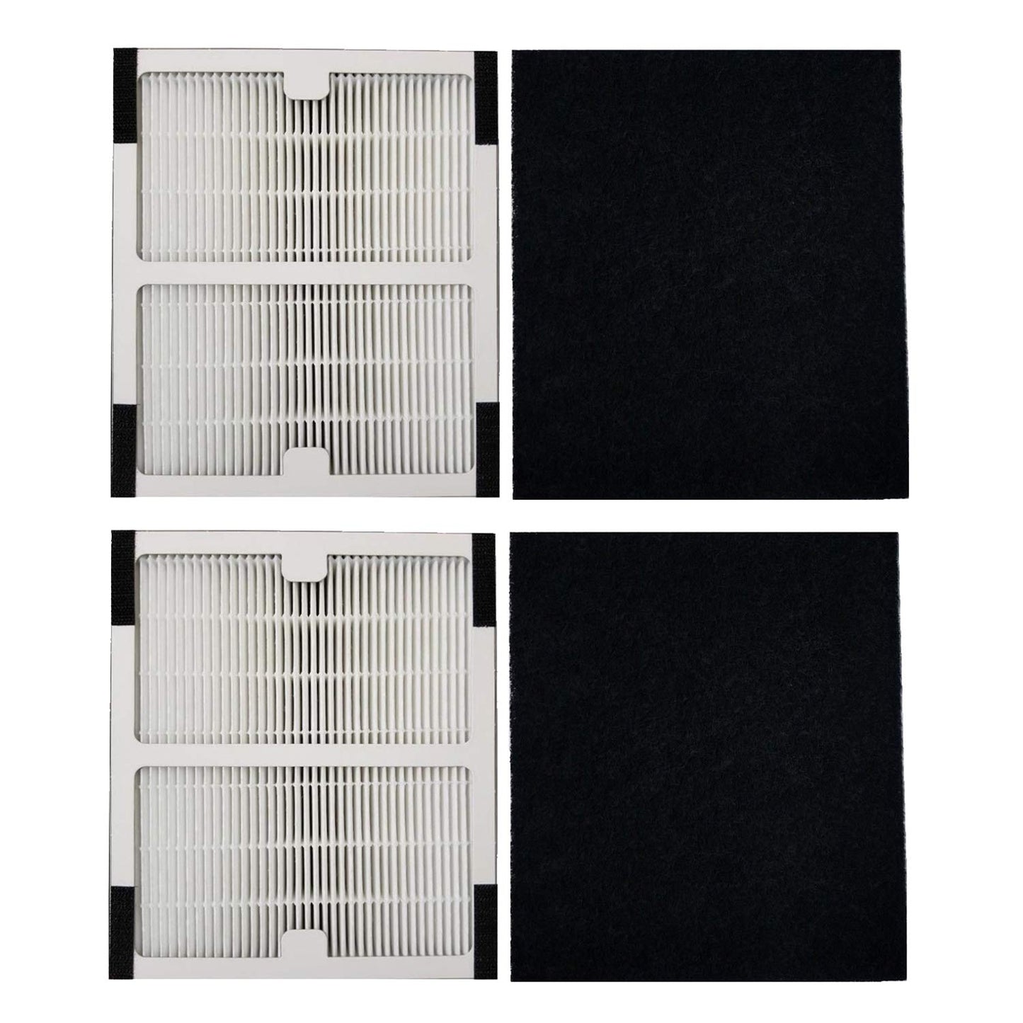 Idylis Air Purifier Filter A - 2 Pack HEPA & Carbon Filter Set for Idylis IAP-10-100, IAP-10-150, AC-2119, Model IAF-H-100A