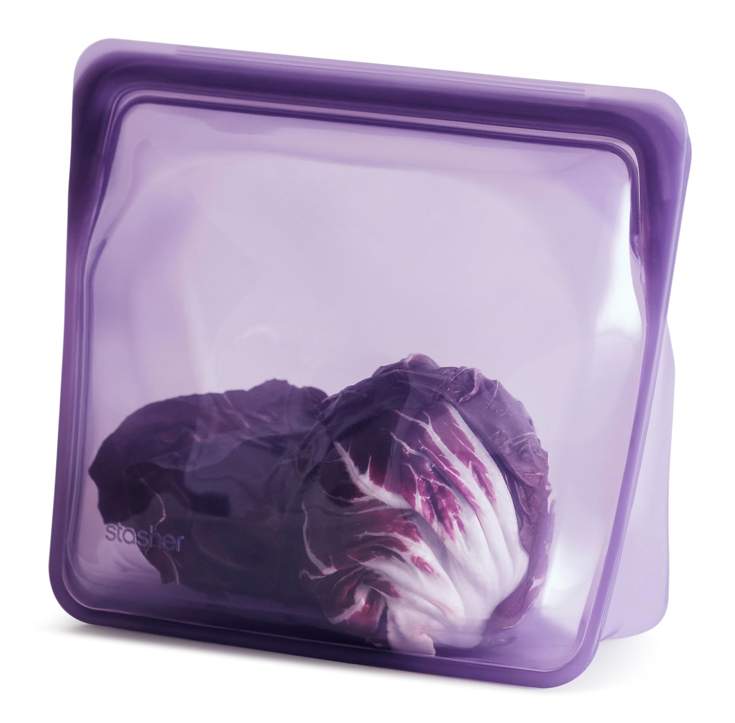 Stasher Silicone Reusable Storage Bag, Stand-Up Mega Bag, Reusable Freezer Bag, Microwave, Dishwasher, Oven Safe, Sous Vide, Premium Lunch Container, Eco Friendly, Food Storage Bag, 104 oz, Sea Urchin