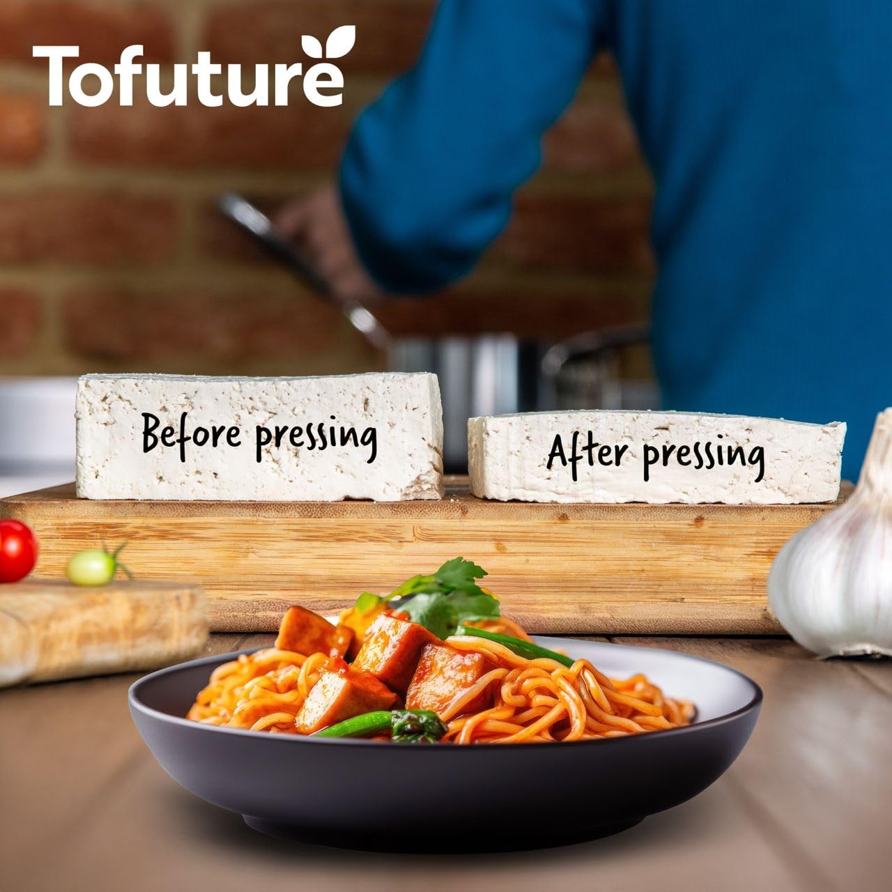 Tofuture Tofu Press - The Original and Best Tofu Press. Easily And Quickly Remove Water from Tofu to Improve the Flavor and give Perfect Texture Everytime