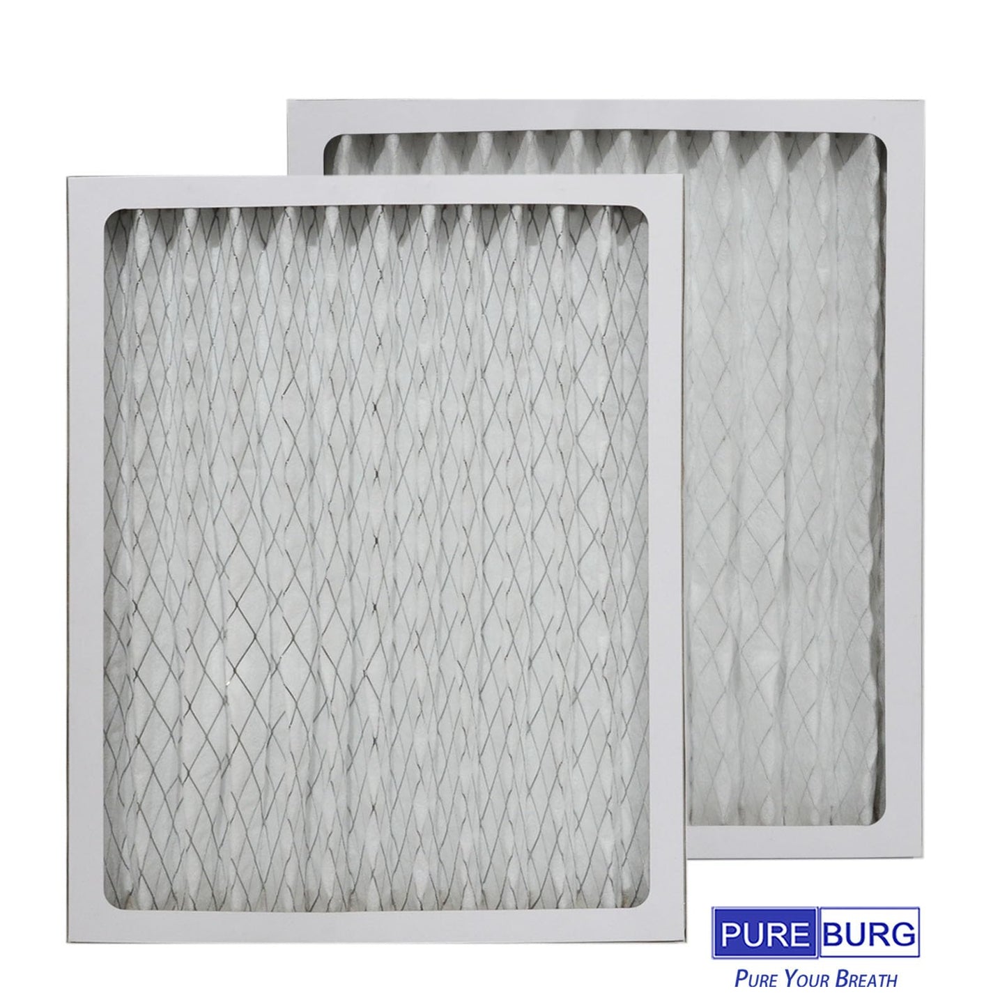 PUREBURG Replacement Filter Compatible with Honeywell TrueDRY DR90, DR90A, 2000, DR120 Dehumidifier, Replace Part 50070171-002, 17.5 x 13.5 x 1.55 MERV11, Pack of 4
