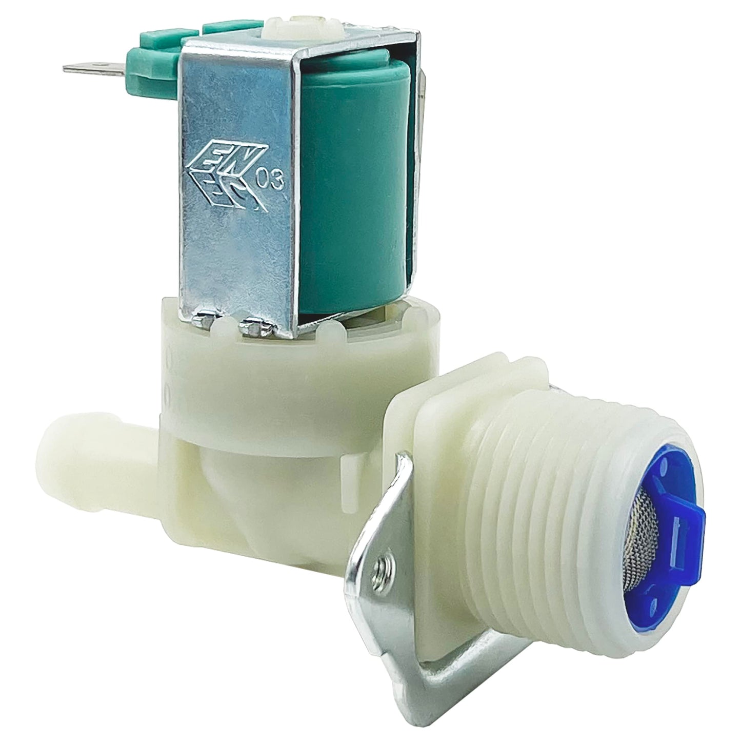 Washer Water Inlet Valve 5221ER1003A&5220FR2006H set Package for LG WM5000HWA WM9000HVA WM9000HWA WM3670HWA WM2677HWM WM3050CW WM2077CW WM2016CW/00 WM3570HVA/01 WM3370HWA/00 WM2233HW/00 WM2140CW