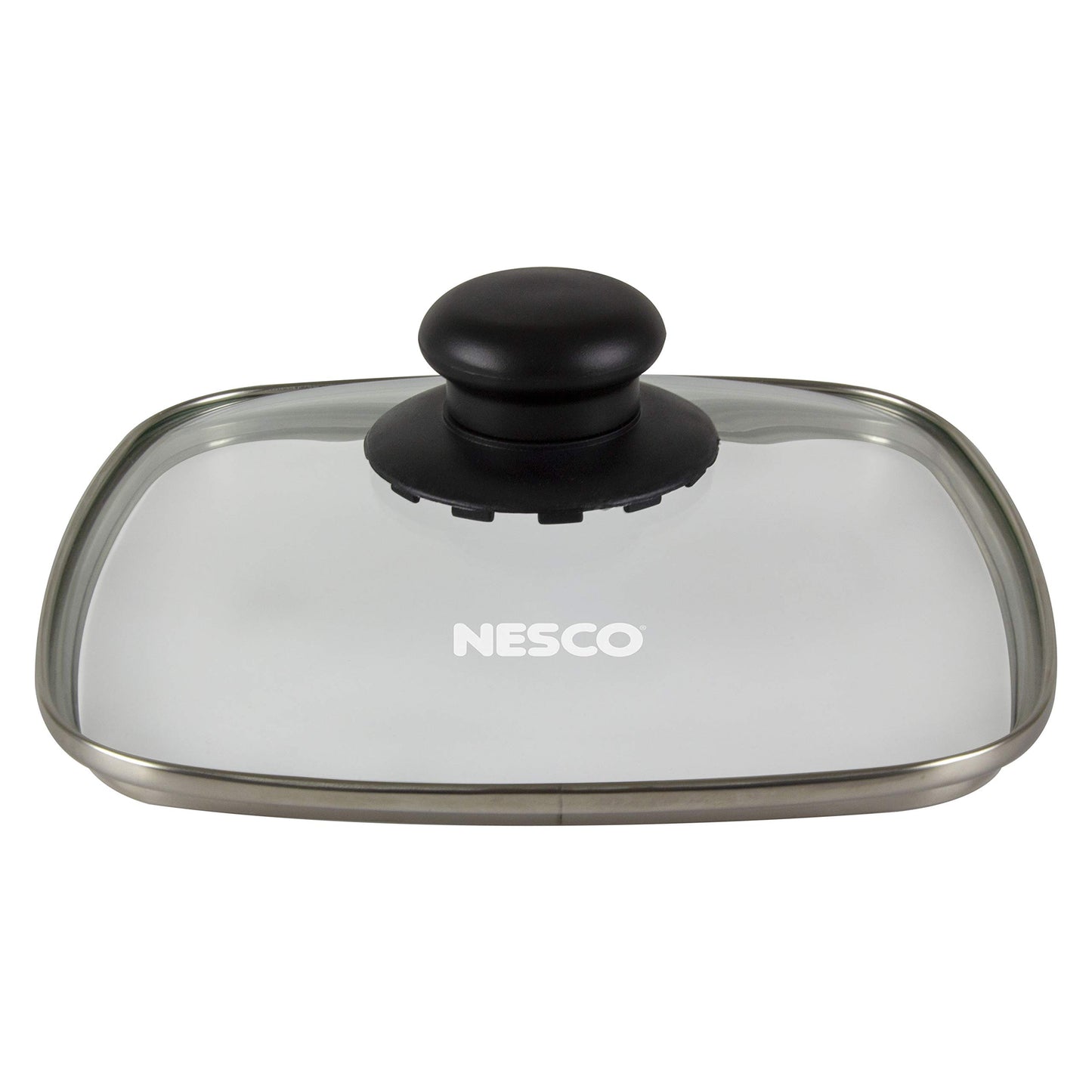 NESCO ES‑08 Electric Skillet for Everyday Home Cooking, Black Large Nonstick Skillet with Adjustable Temperature Control
