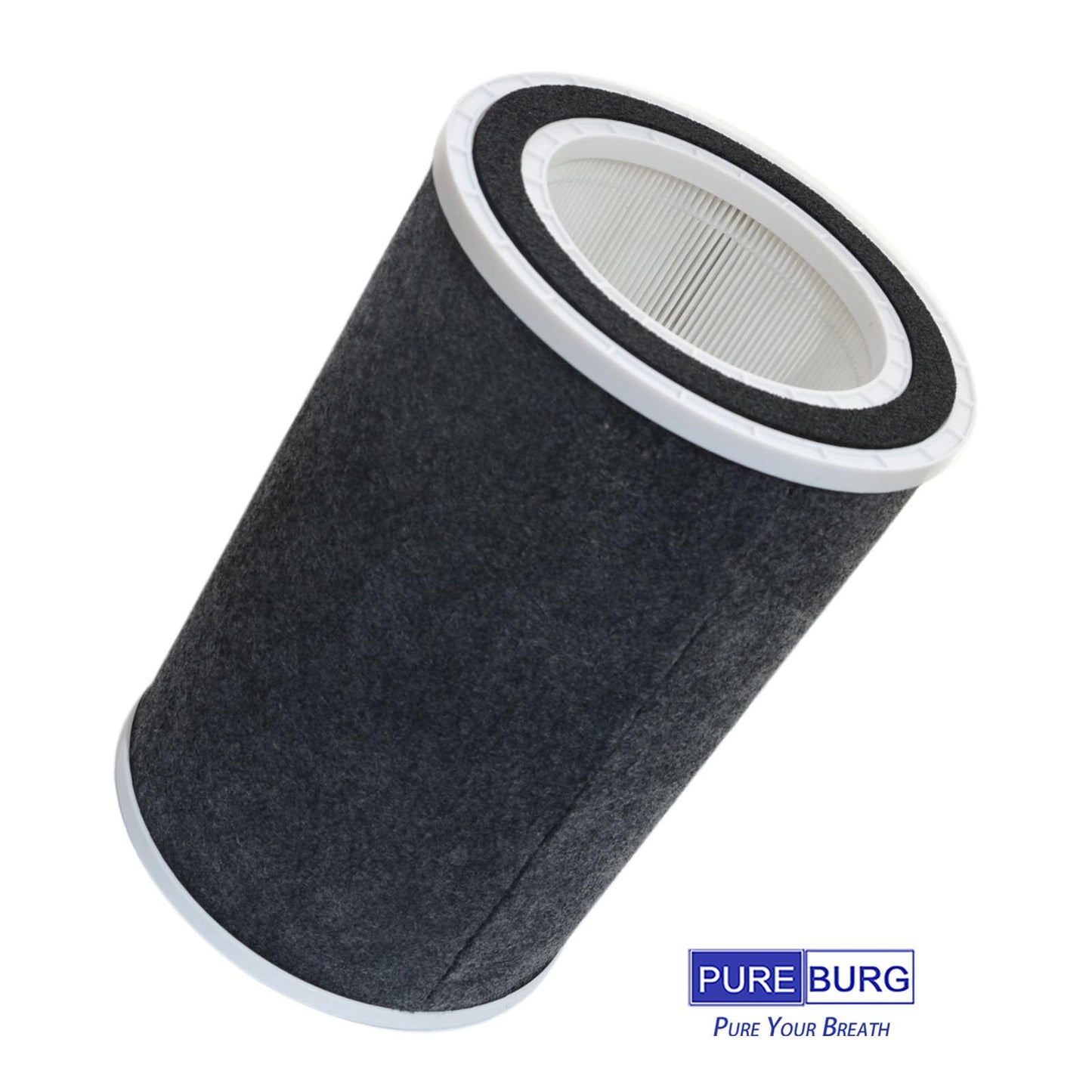 PUREBURG Replacement FLT5100 Filter Compatible with GermGuardian AC3200, AC3250, AC5109, AC5109W, AP3250 Air Purifier, Filter O, FLT51CB4, H13 True HEPA and Activated Carbon Pre-Filter
