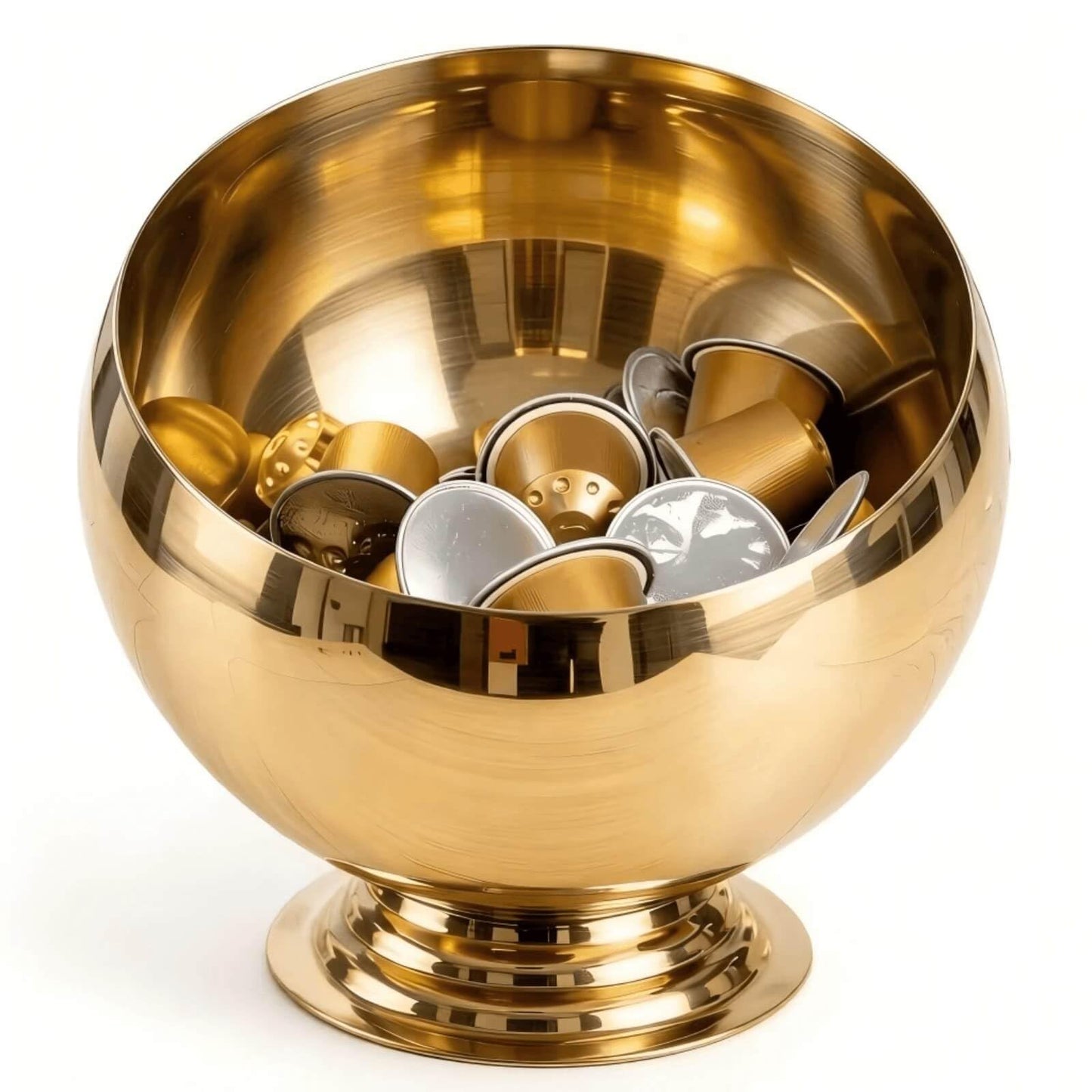 VAWNKUKN Coffee Pod Holder-Coffee Pod Storage-K Cup Holder-Espresso Pod Holder-Coffee Pod Organizer（GOLD