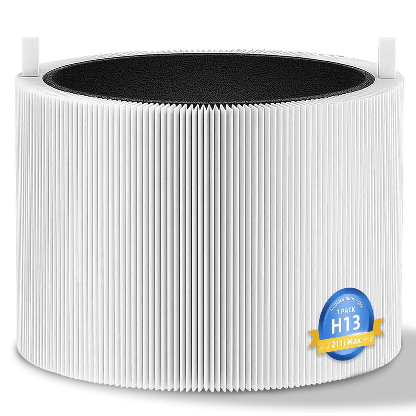 211i Max Replacement Filter Compatible with BLUEAIR Blue Pure 211i Max Air Purifier, Activated Carbon (1pack)