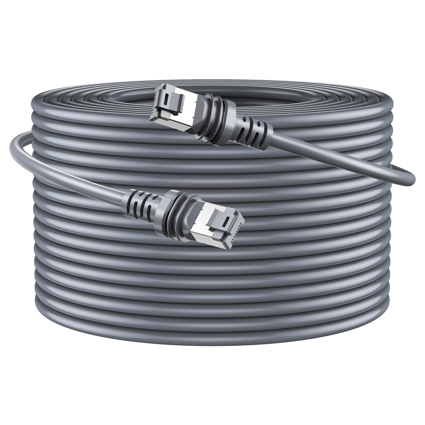 150FT Starlink Gen 3 Cable, Waterproof Satellite Replacement Standard V3 Cord, for Starlink Rectangular Satellite Gen 3 Cable Extension Accessories (150FT/46M)