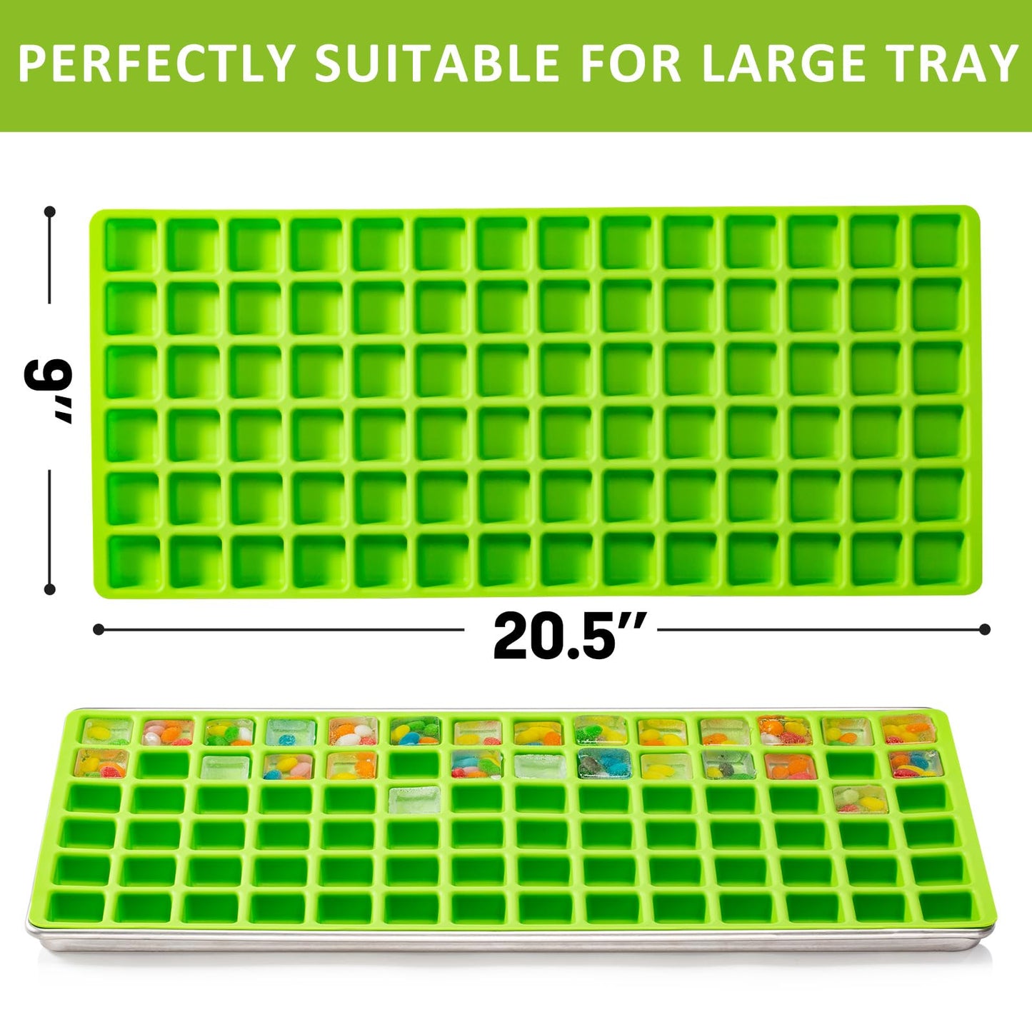 Large 6 Pcs Silicone food molds for harvest right freeze dryer Large trays, Silicone Food Molds for Harvest right freeze dryer accessories