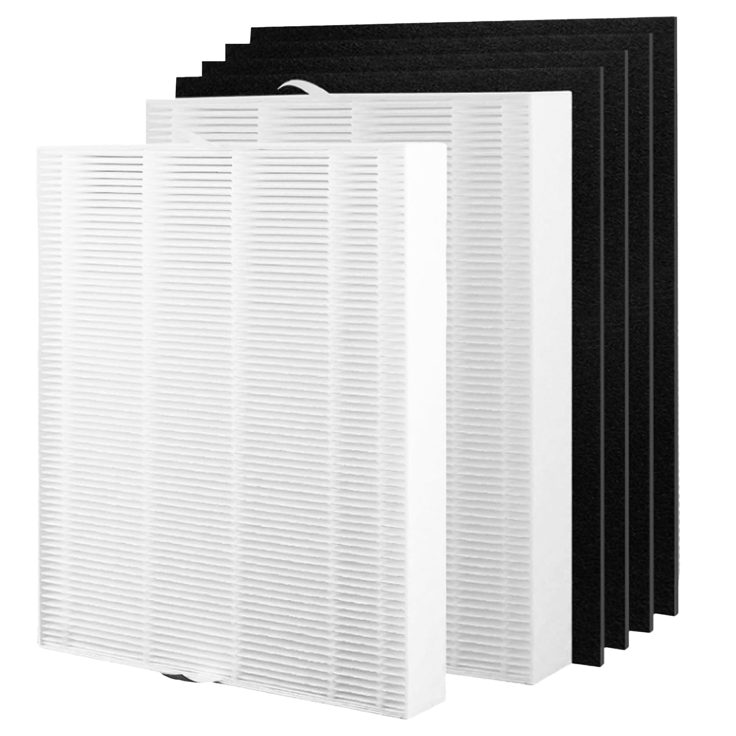 AP-1216-FP Replacement Filter for Coway AP-1216L Air Purifier | Cptures Dust, Smoke, Pet Dander - Used for Home 2 Packs HEPA and 4 Packs Activated Carbon Filter