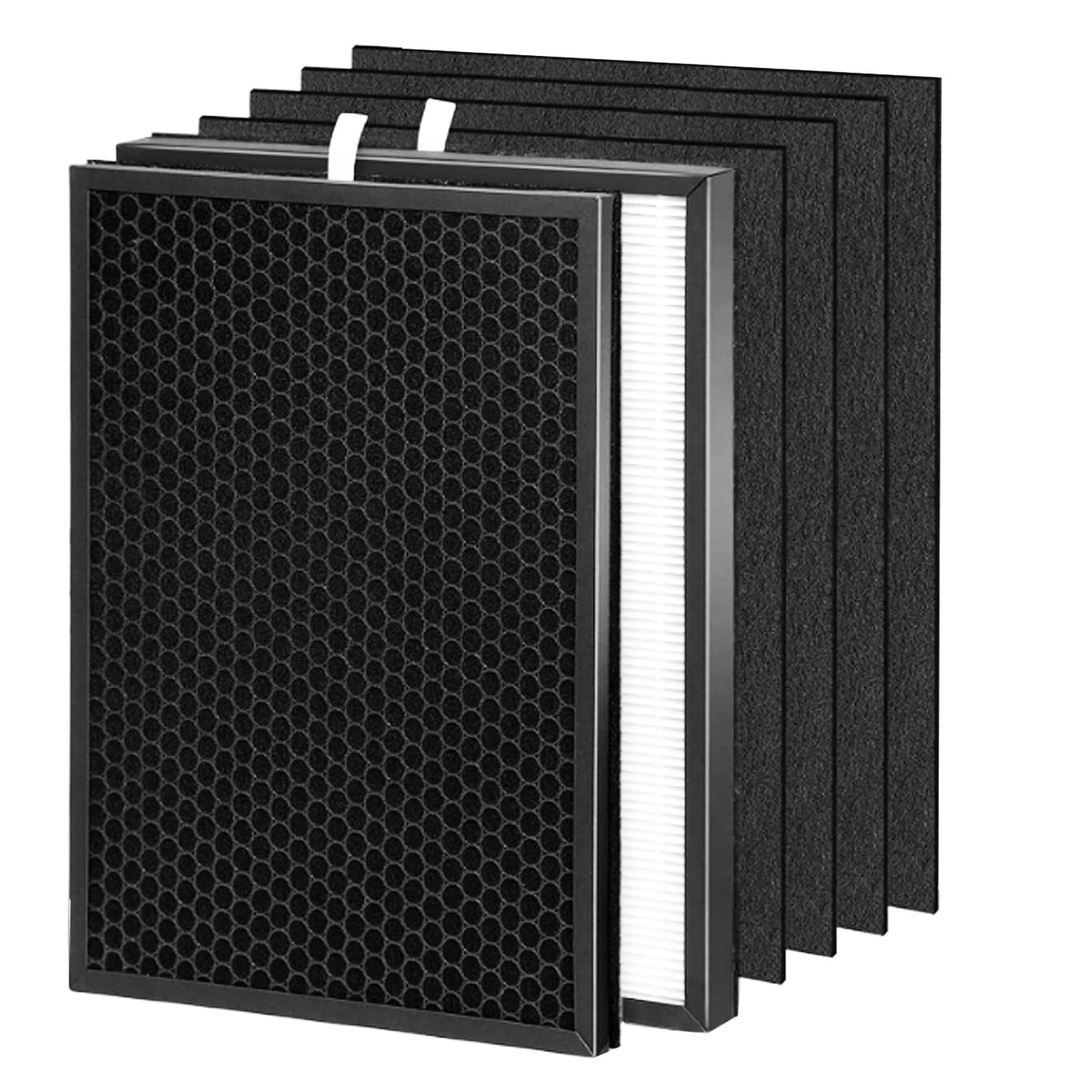 OV200 Filter For Oransi OV200 Air Purifier Part RF200, Include 1 pack True HEPA Filter 1 pack Activated Carbon Filter and 4 pack Pre-Filter