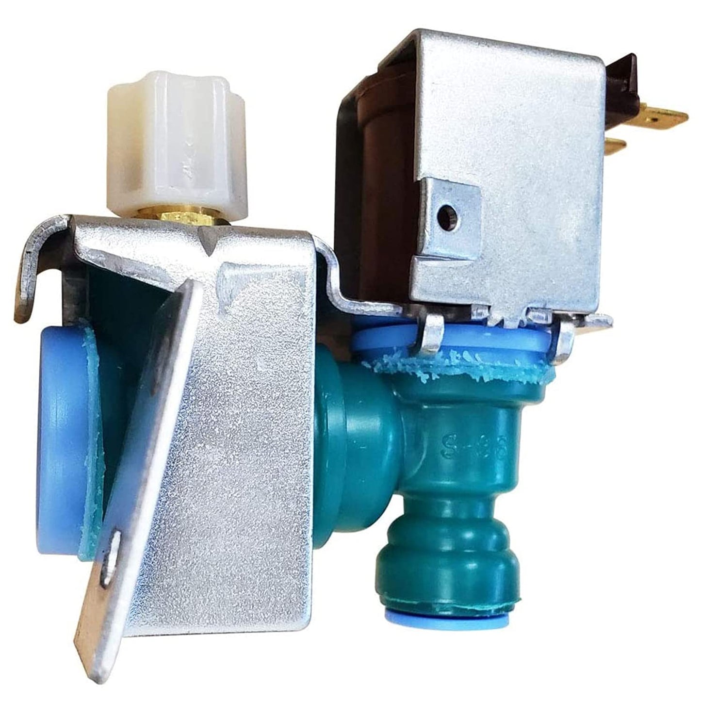 [W10238100 Valve OEM Mania] IMV-8100 W10238100 WPW10238100 NEW OEM Produced for Whirlpool Kenmore Refrigerator Water Inlet Valve by Robertshaw Replacement Part W10342318 AP6017532