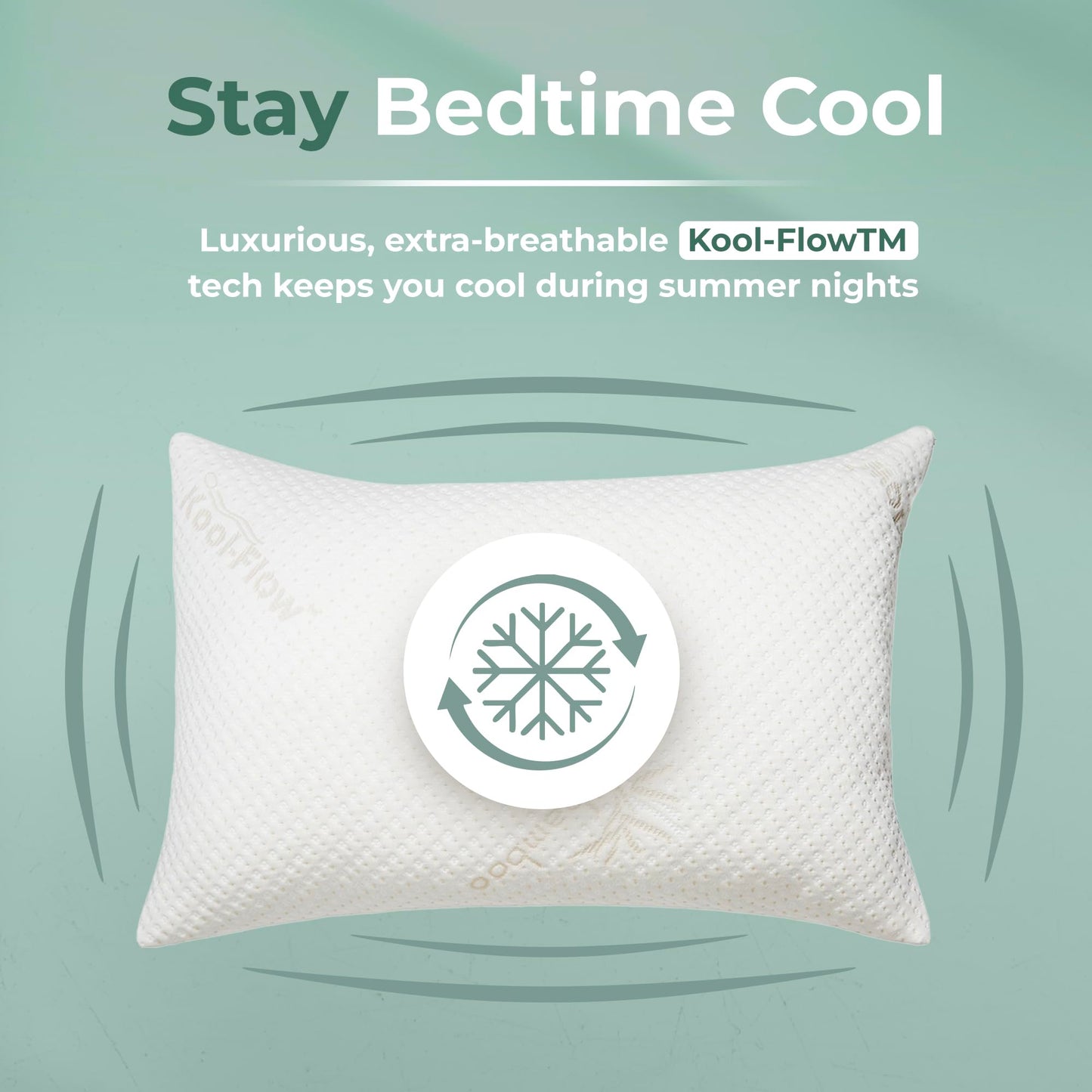 Snuggle-Pedic Shredded Memory Foam Pillow - The Original Cool Pillows for Side, Stomach & Back Sleepers - Sleep Support That Keeps Shape - College Dorm Room Essentials for Girls and Guys - Queen