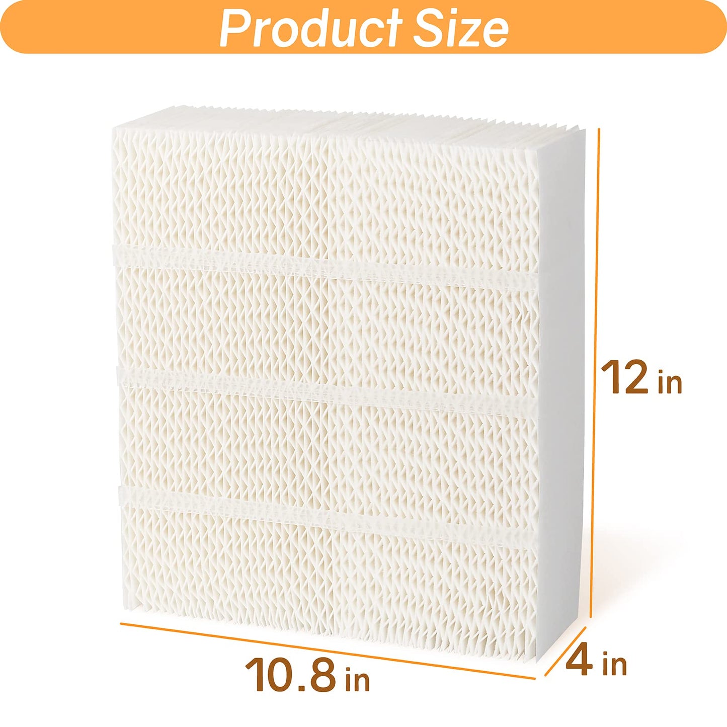 1043 Essick Humidifier Wick Filter for AIRCARE Air EP9500 EP9700 EP9800 EP9 EP9R EP9R500 EP9R700 EP9R800 800821000 826000 826600 831000 Fit Bemis Space Saver 800 8000 Series Evaporative - 2 Pack