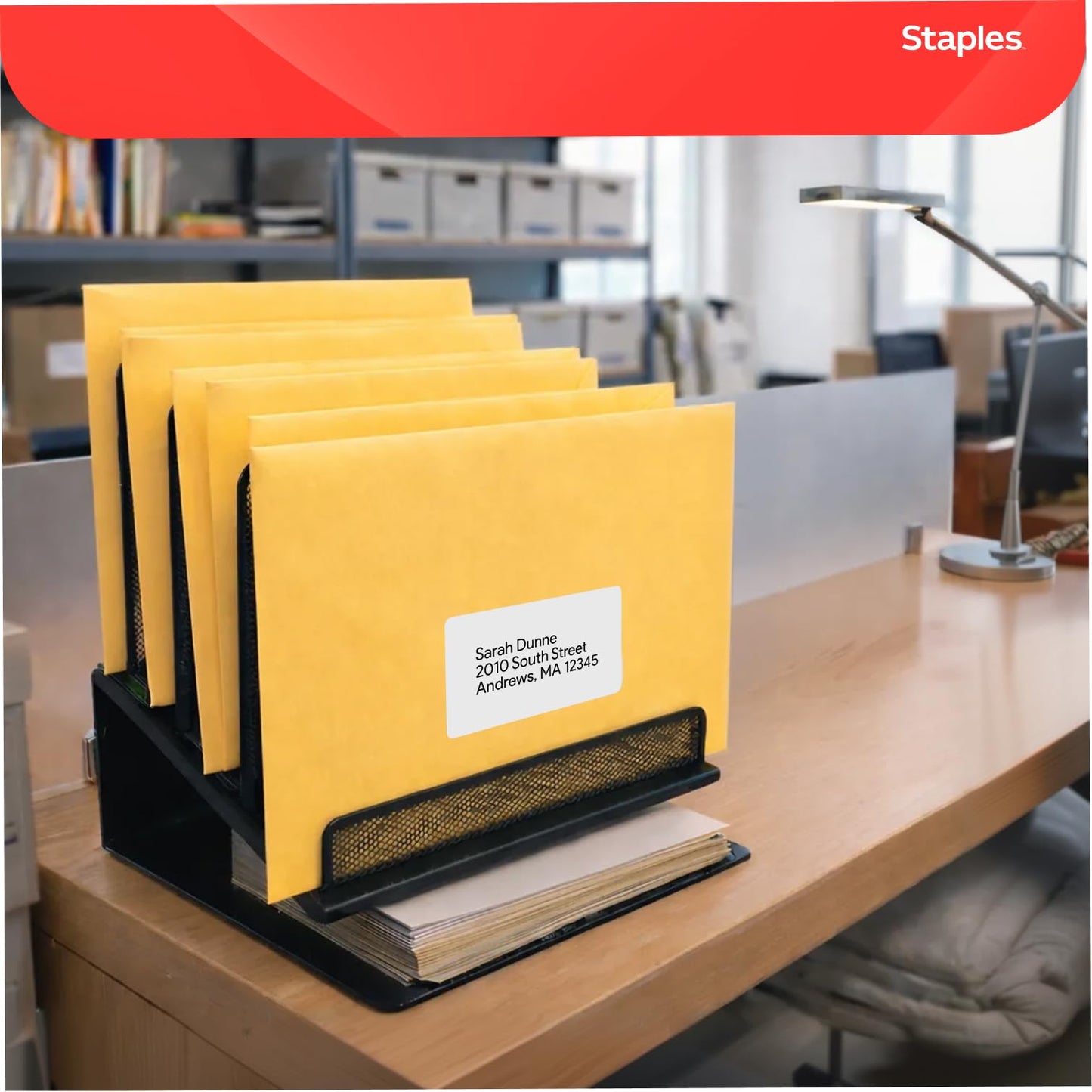 Staples 9 x 12 Kraft Clasp Envelopes, Brown Manila, Reinforced Metal Clasp & Gummed Seal, Heavy‑Duty Mailing Envelopes, 250/Pack