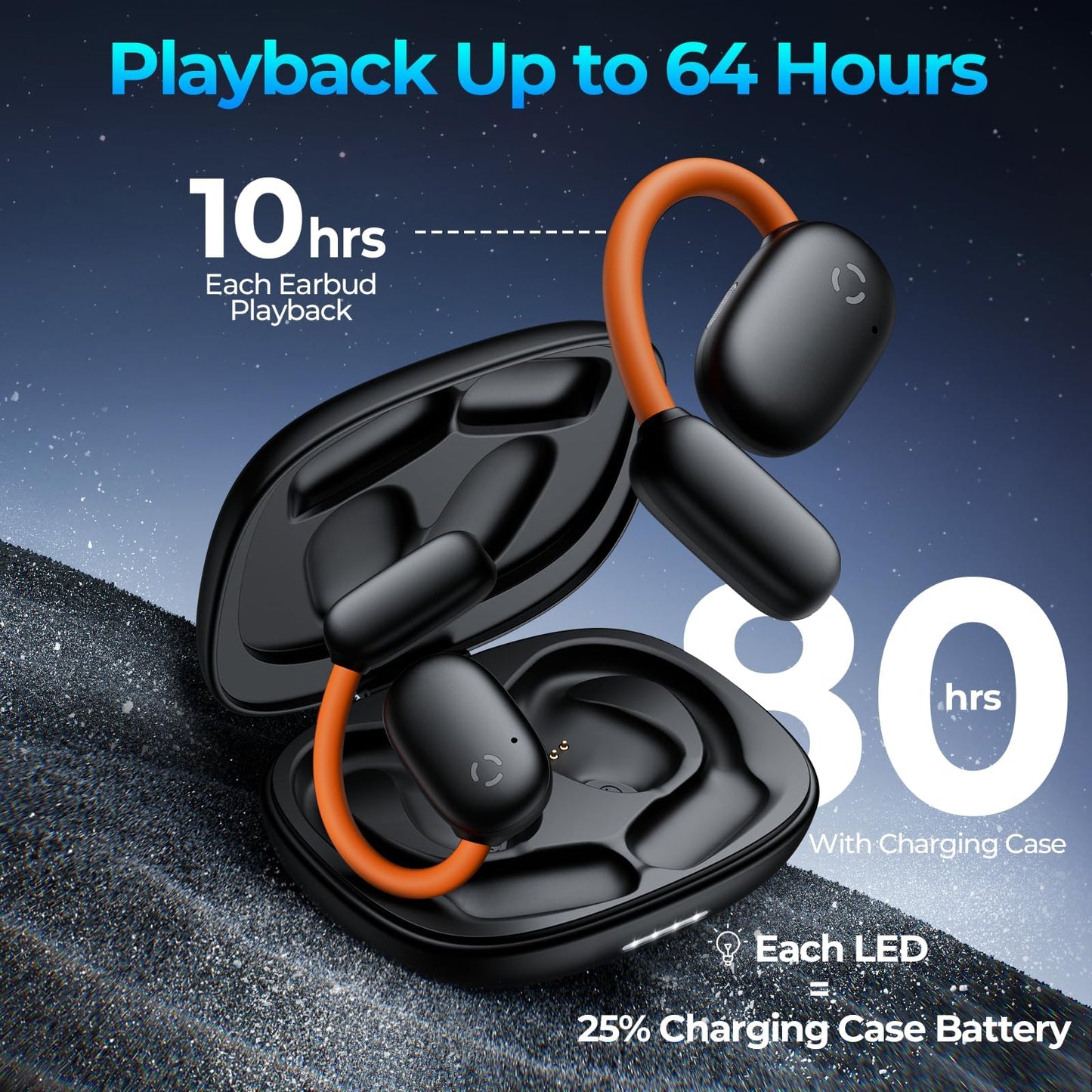 occiam AI Translation Earbuds Real Time, 164 Language Translator Device with No Subscription, Simultaneous Interpretation for Face-to-Face, Photo/Audio/Video Translating Headphone Matte Black