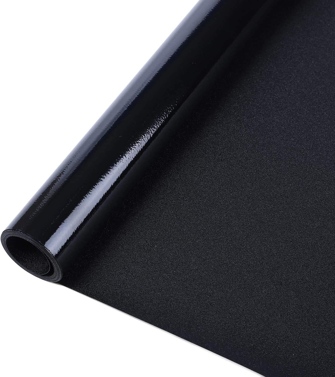 rabbitgoo Blackout Window Film, Removable Window Tint in House Static Cling, Darkening Privacy Heat & Light Blocking, Window Cover Day Sleep for Home Garage Bedroom Black 23.6 x 78.7 Inches