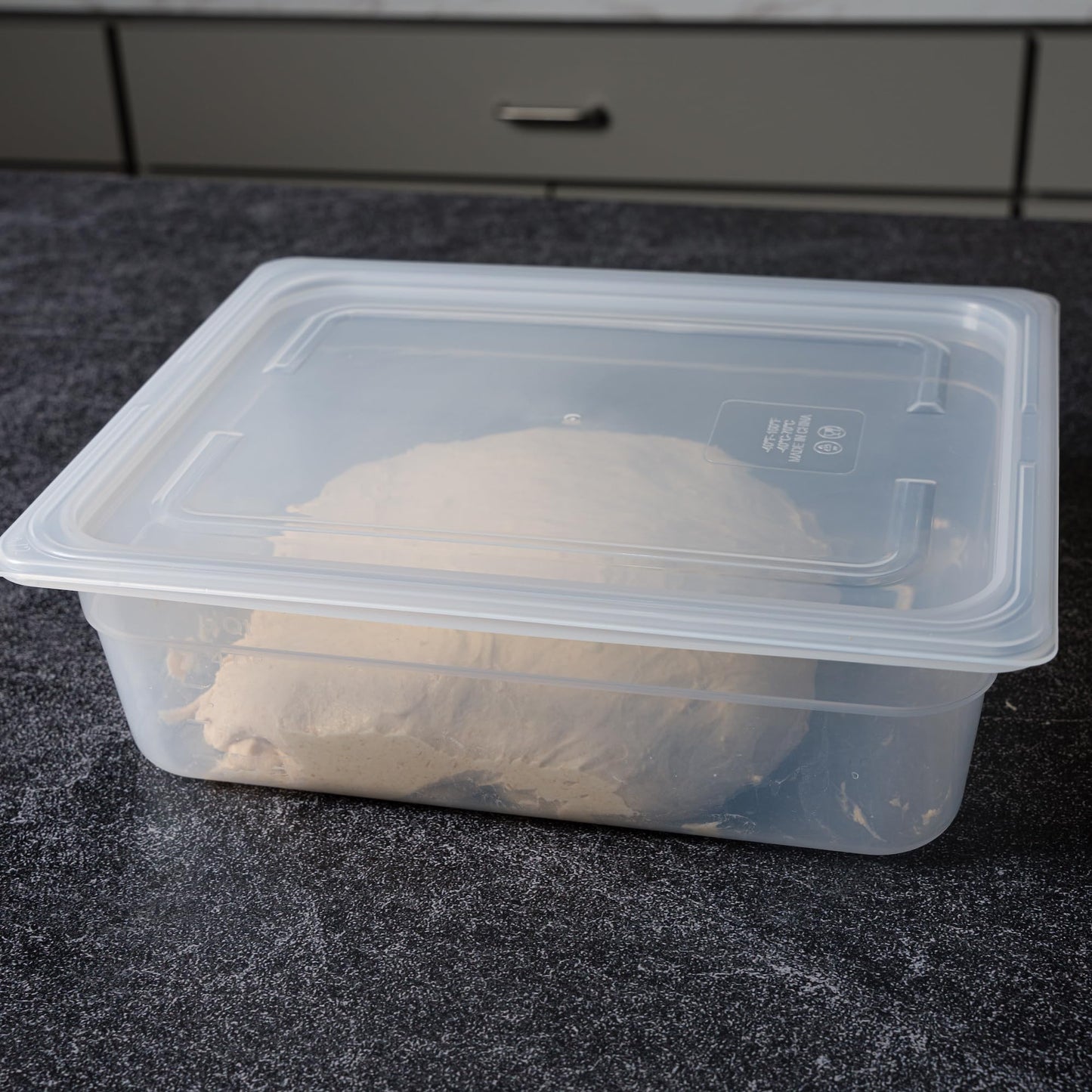 Brod & Taylor Proofing Container (2 Pack) With 6L Capacity, Fits Up to 3000 Grams of Dough – Dough Rising Box for Bread, Sourdough & Pizza (Dishwasher Safe, BPA-Free)