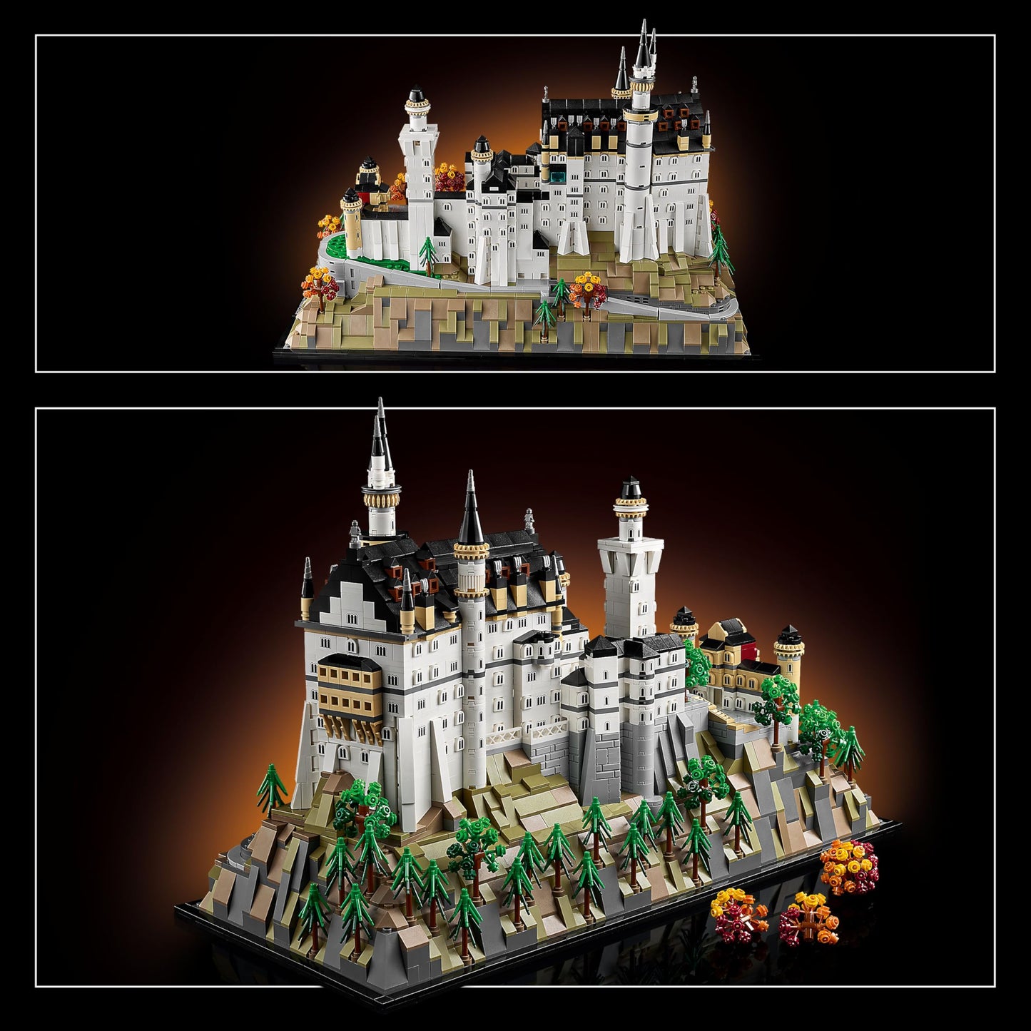 LEGO Architecture Neuschwanstein Castle Building Set - Collectible Bavarian Castle Model Kit for Arts & Crafts - Building Blocks for Adults, Ages 18+ - Gifts for Men and Women - 21063