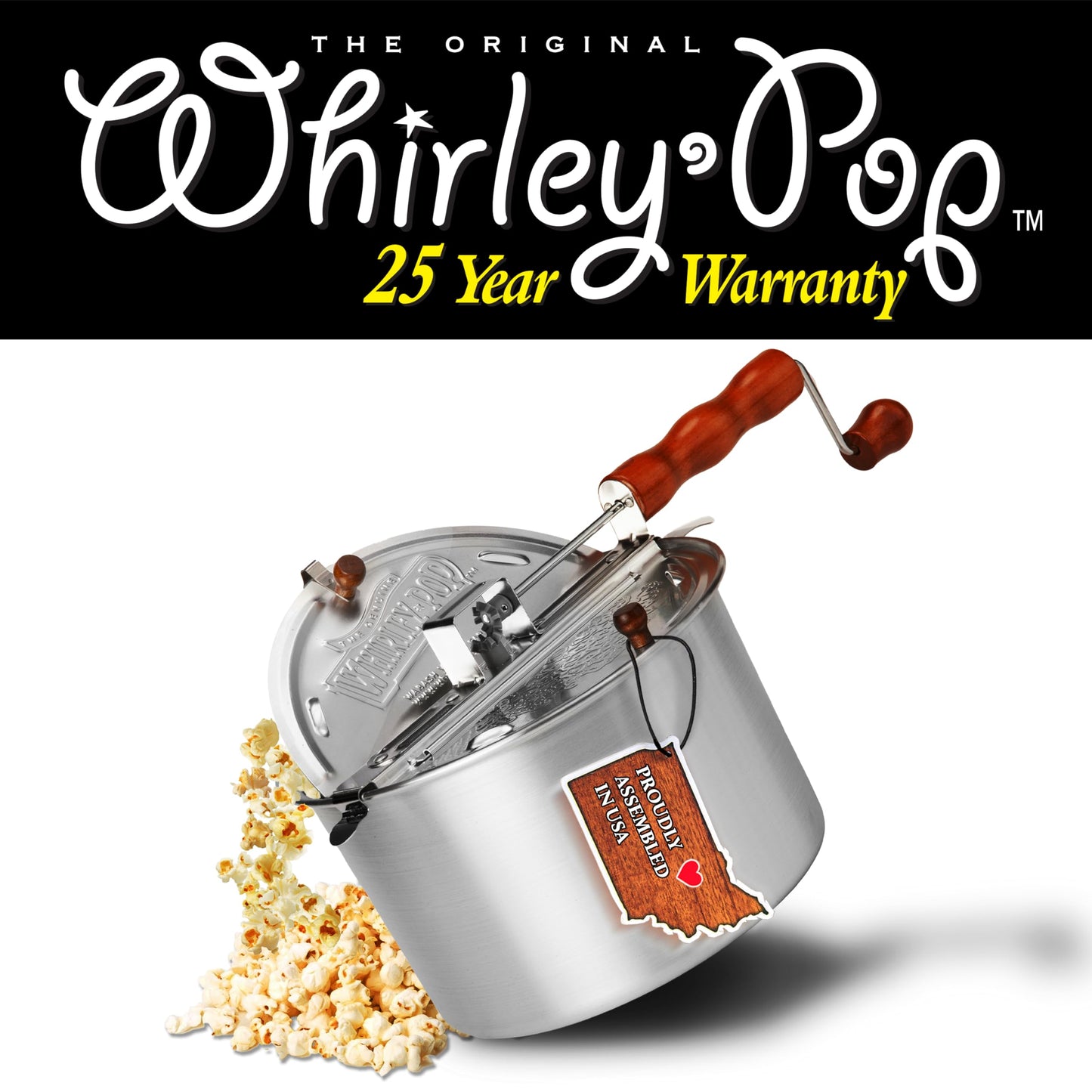 Wabash poppers with kernels (Nylon Gear, Silver)