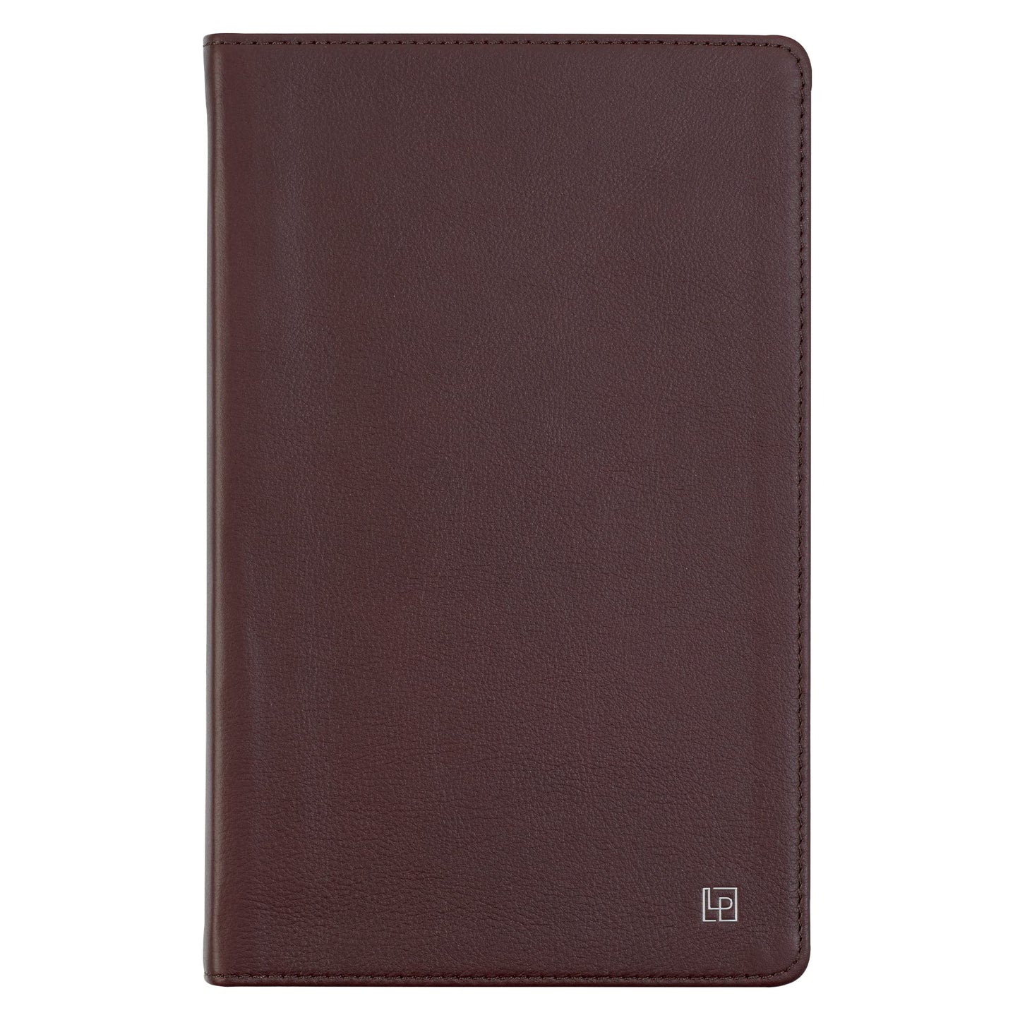 Leatherpress Classic Leather Notebook Writing Journal, Softcover, Narrow Ruled, Table of Contents and Numbered Pages