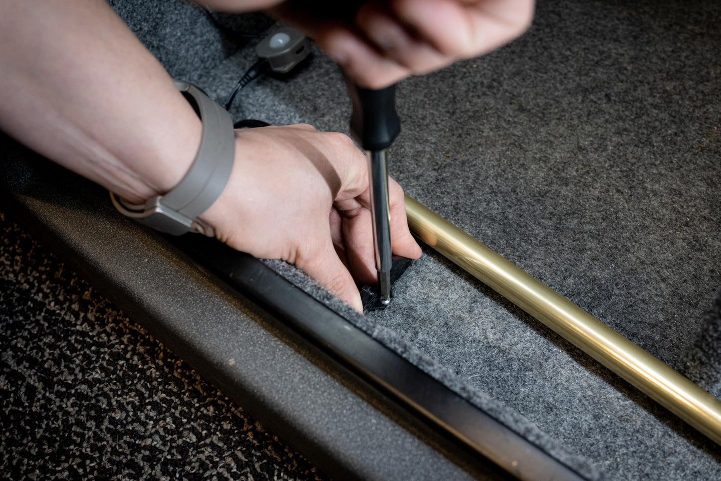 Lockdown GoldenRod 36" Dehumidifier Rod with Low Profile Design and Easy Installation for Gun Vault Humidity Control and Rust Prevention, Made in USA