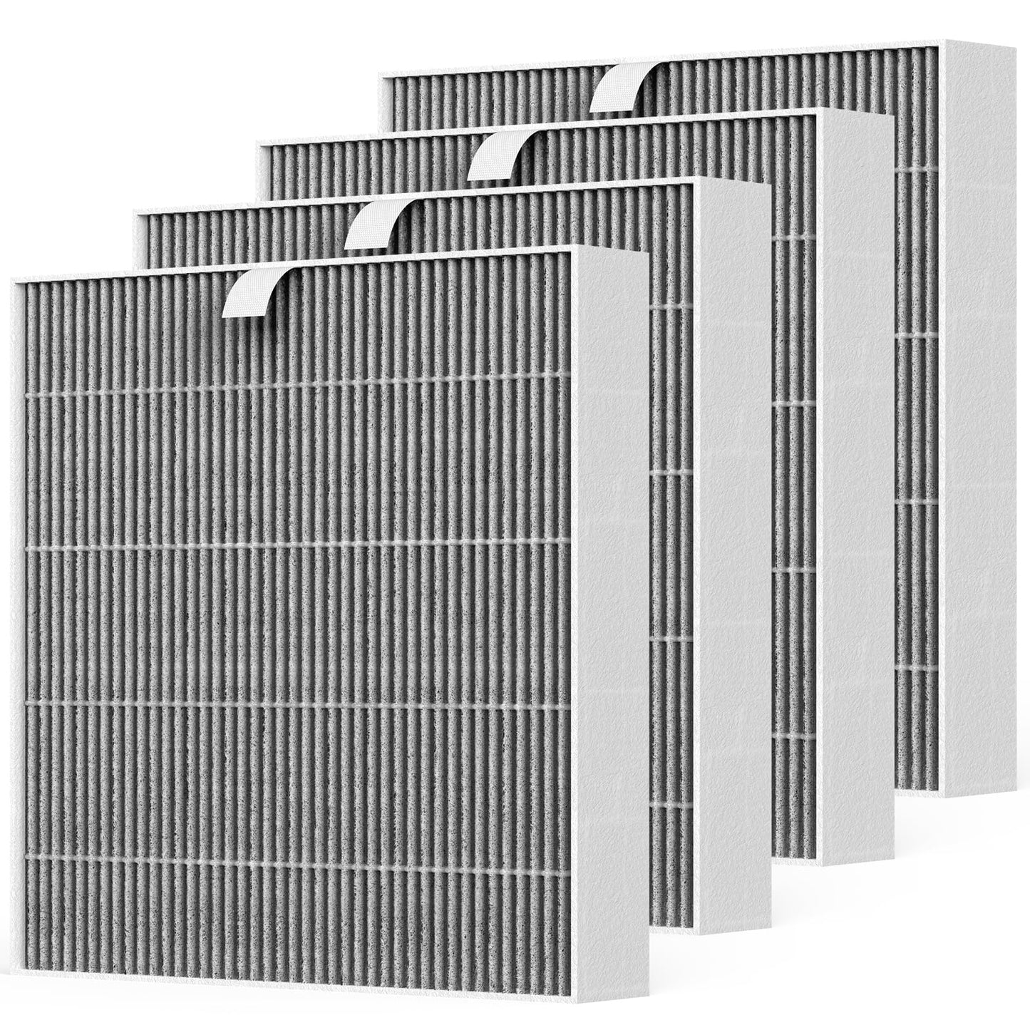 GoKBNY 4-Pack 5400 Series Replacement Filter Compatible with BLUEAIR DustMagnet 5440i, 5410i Air Purifiers, High Efficiency Filtration