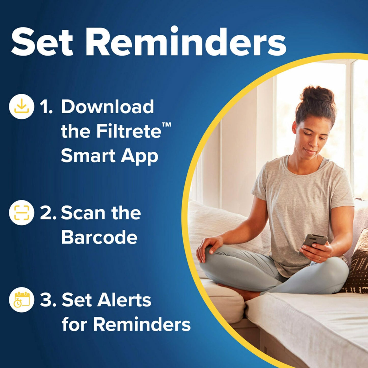 Filtrete 16x16x1 AC Furnace Air Filter, MPR 700, MERV 8, Tough on Pollen, Easy on Airflow, 3-Month Pleated 1-Inch Electrostatic Air Cleaning Filter, 4-Pack (Actual Size 15.81 x 15.81 x 0.81 in)