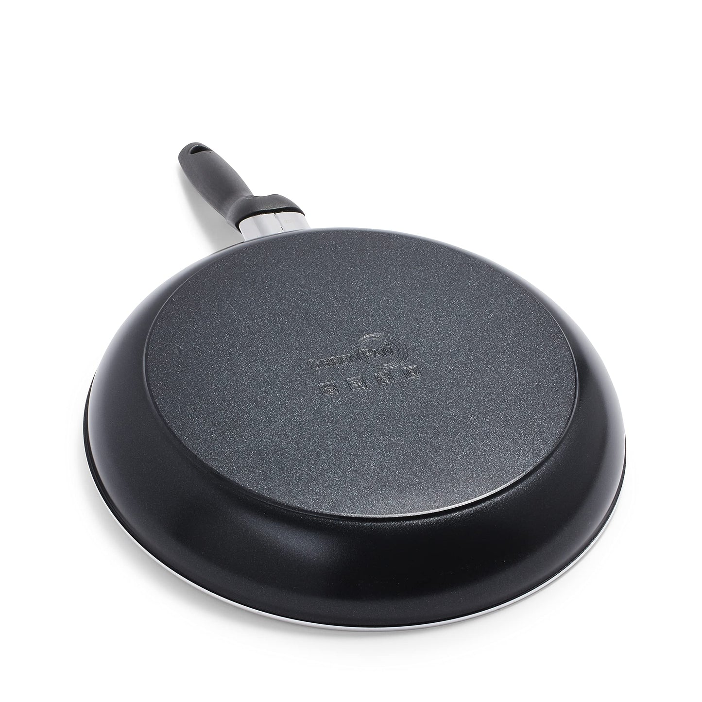 GreenPan Rio 8" and 10" Frying Pan Skillet Set, PFAS-Free, Healthy Ceramic Nonstick Cookware, Stay-Cool Bakelite Handles, Dishwasher Safe, Easy Clean, Durable Performance, Black