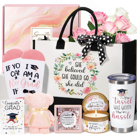 2026 Graduation Gifts for Women Her, Cool College Graduation Gifts Basket, Best Master Degree Grad Gift Box, Class of 2026 Congratulations Gift for Graduates Friends Sister Daughter Teacher Nurse