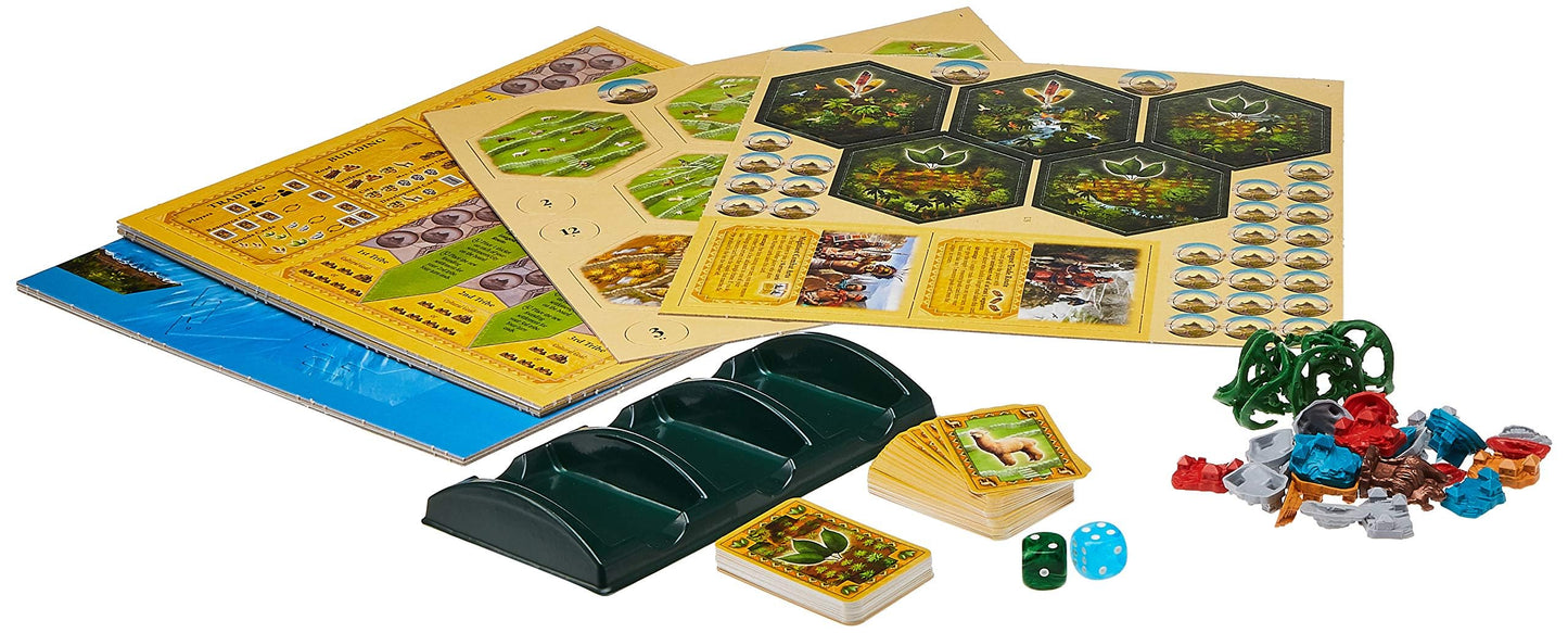 CATAN Histories Rise of The Inkas Board Game - Explore The Ancient Andean Cultures in This Strategic Game! Family Game for Kids & Adults, Ages 12+, 3-4 Players, 90 Min Playtime, Made by CATAN Studio